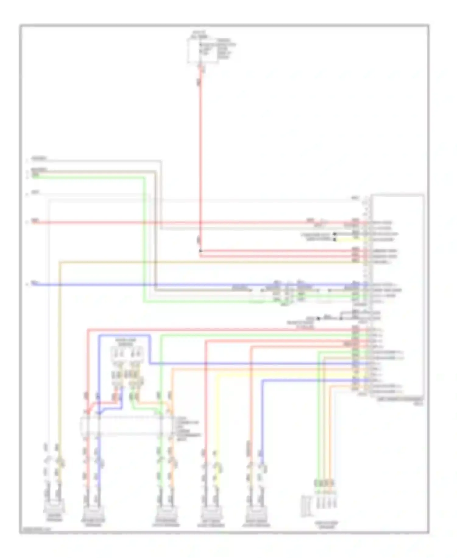 Wiring diagram blk/org for Kia Soul II (2013-2016) (23 of 29)