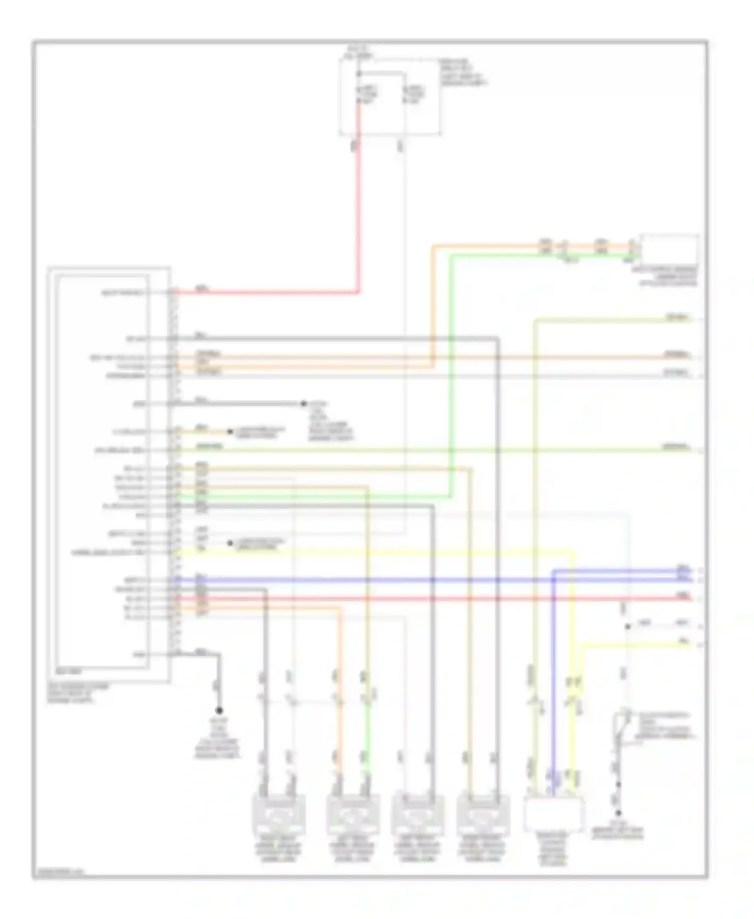 Wiring diagram brk lt sw rr sig rl sig rl vcc fl vcc for Kia Soul II (2013-2016) (1 of 1)