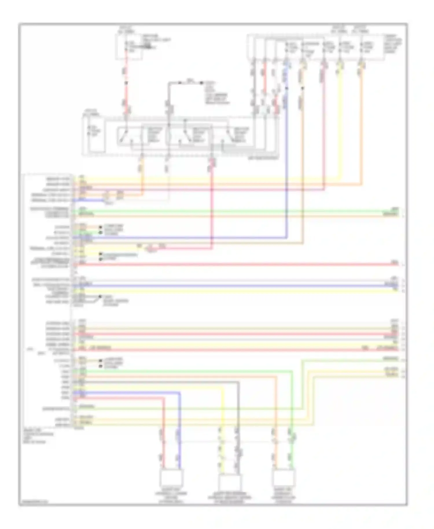Wiring diagram computer data lines system for Kia Soul II (2013-2016) (7 of 53)