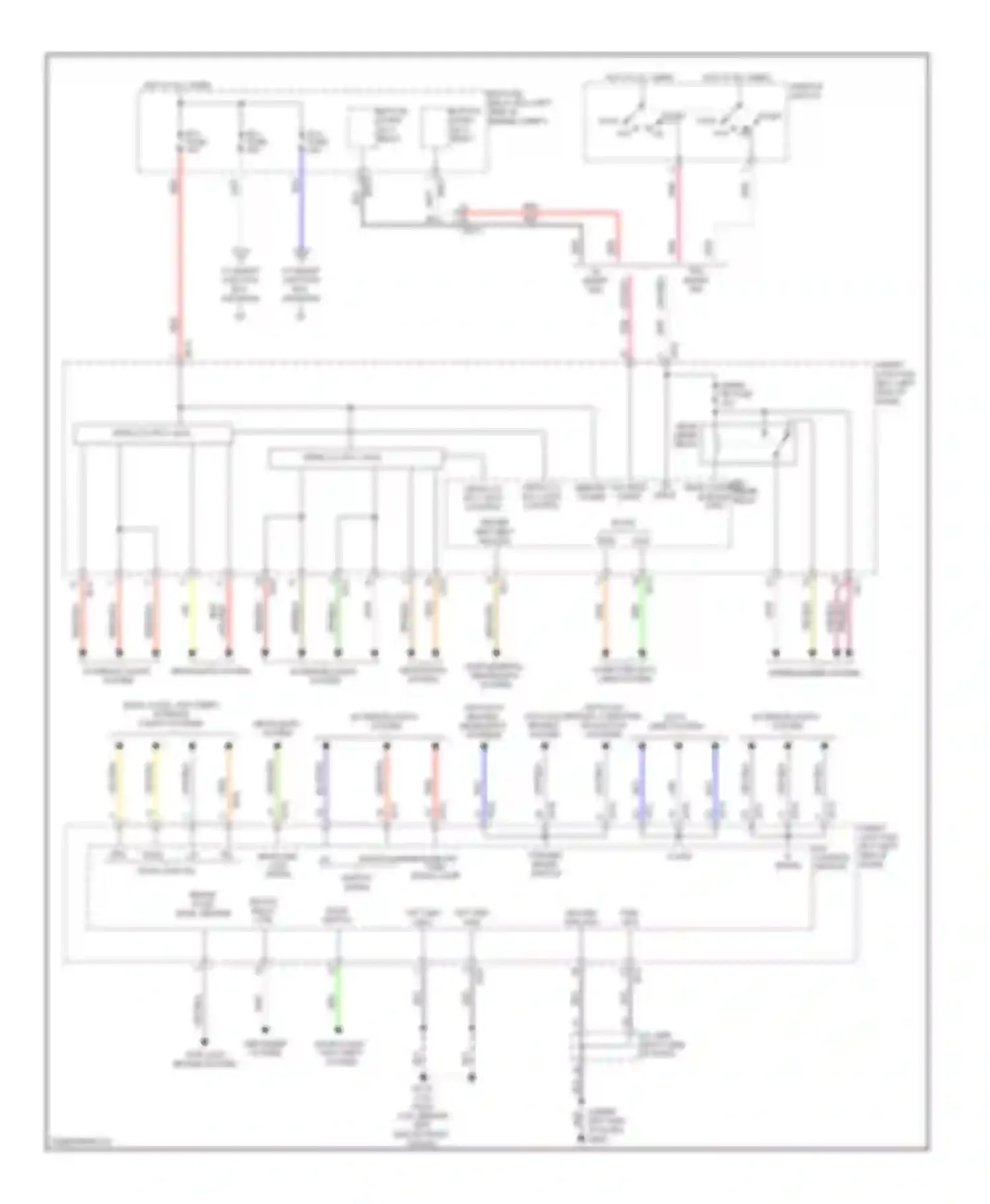 Wiring diagram computer data lines system for Kia Soul II (2013-2016) (9 of 53)