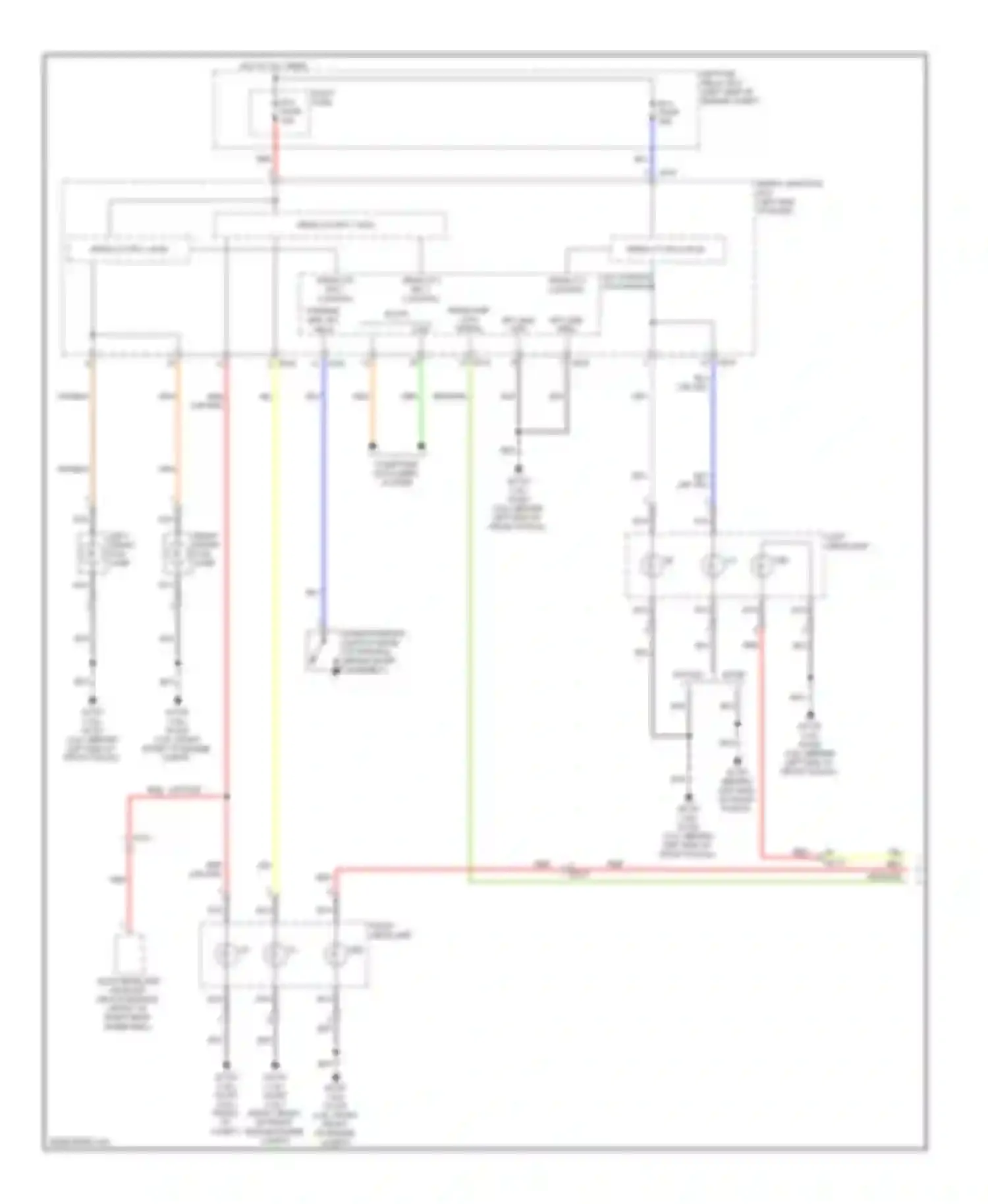 Wiring diagram headlamp low signal for Kia Soul II (2013-2016) (1 of 1)