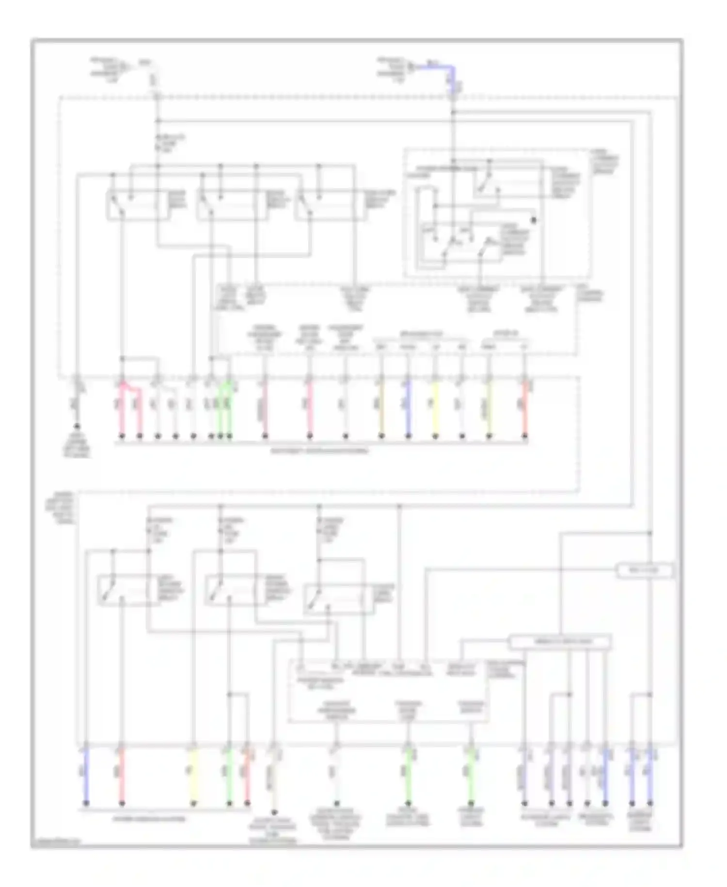 Wiring diagram leak current autocut device switch on for Kia Soul II (2013-2016) (1 of 1)