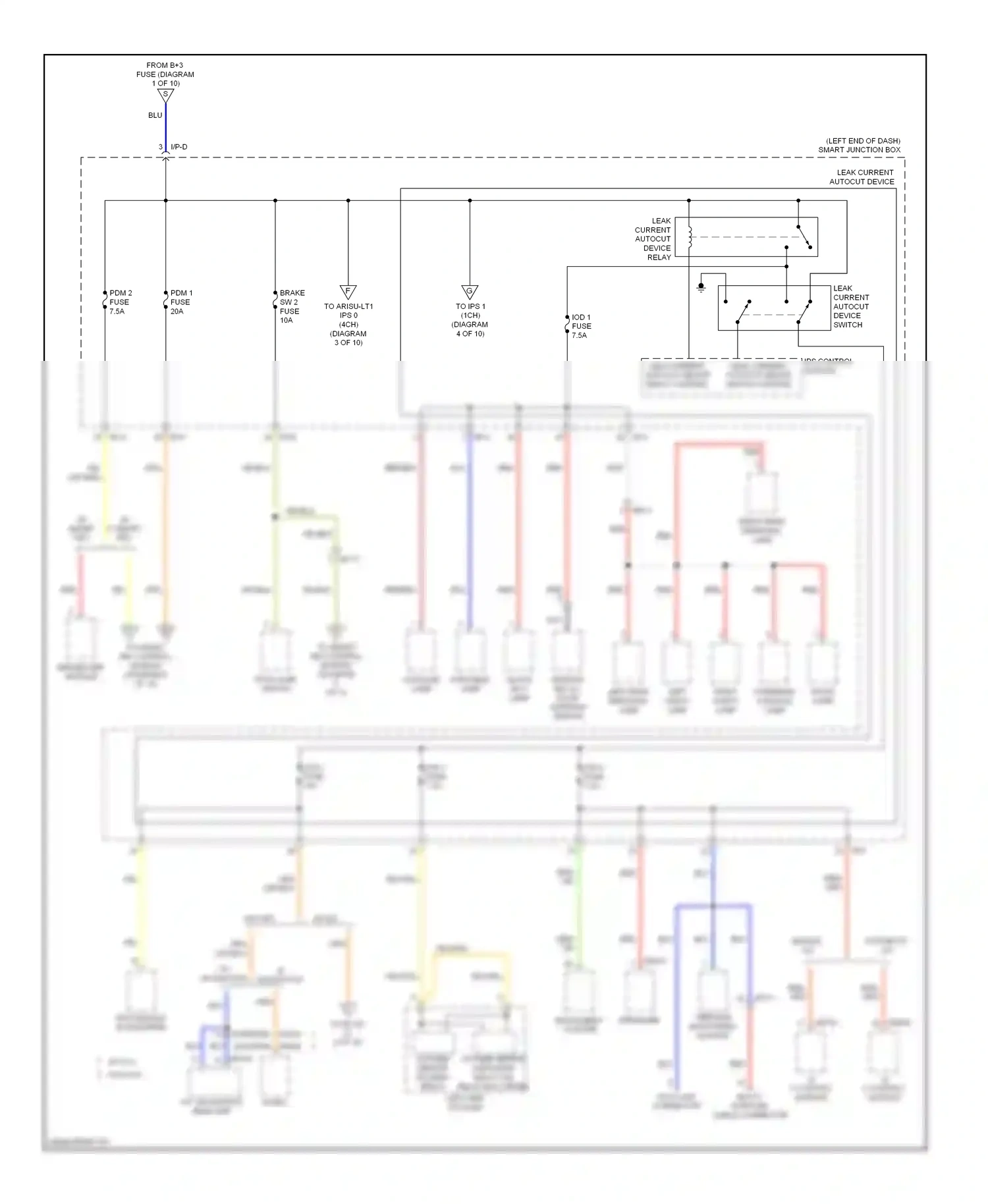Kia Soul II (2013-2016) leak current wiring diagram  (6 of 6)