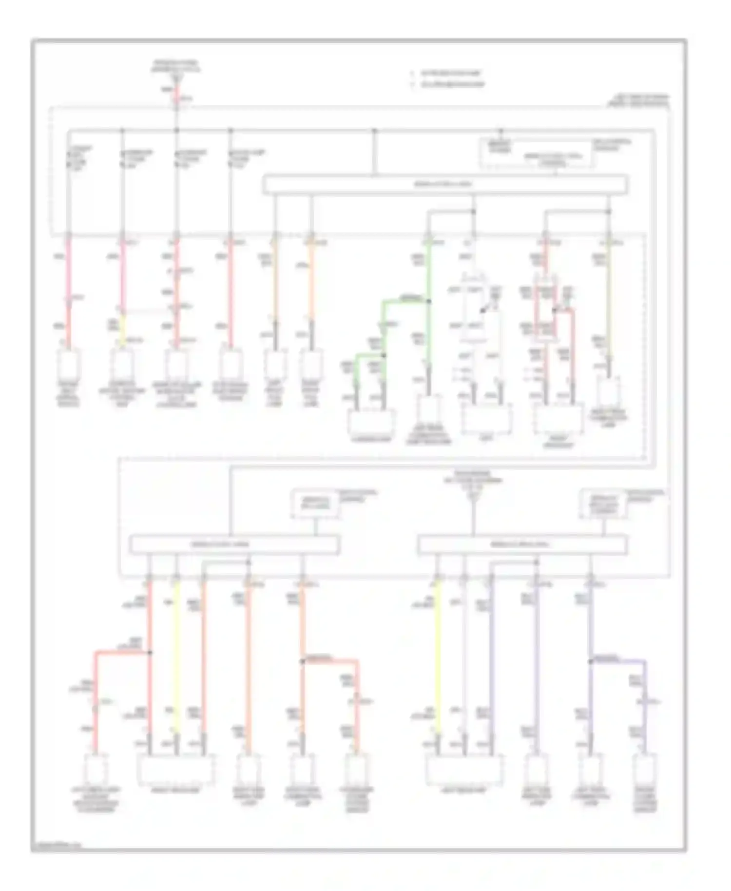 Wiring diagram memory power for Kia Soul II (2013-2016) (3 of 5)
