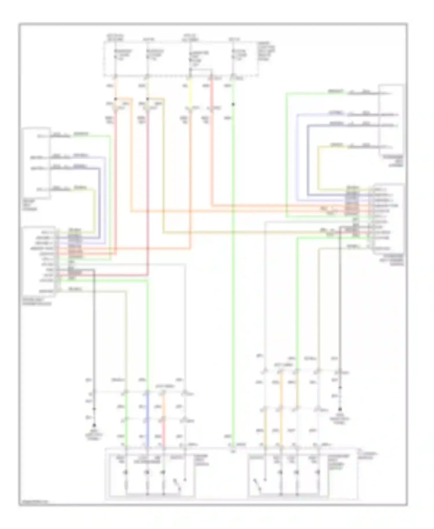 Wiring diagram module 6 fuse for Kia Soul II (2013-2016) (3 of 7)