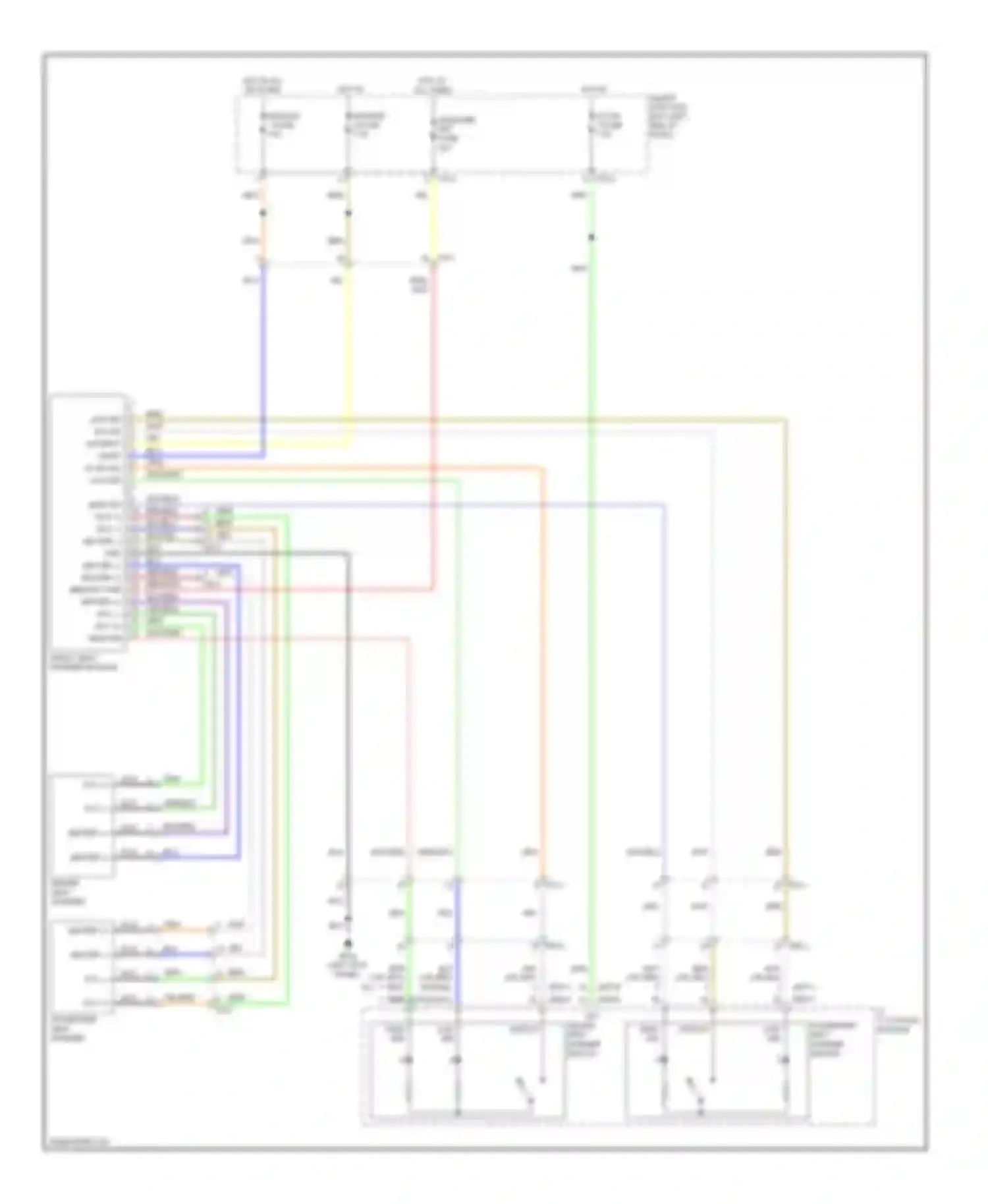 Wiring diagram module 6 fuse for Kia Soul II (2013-2016) (2 of 7)