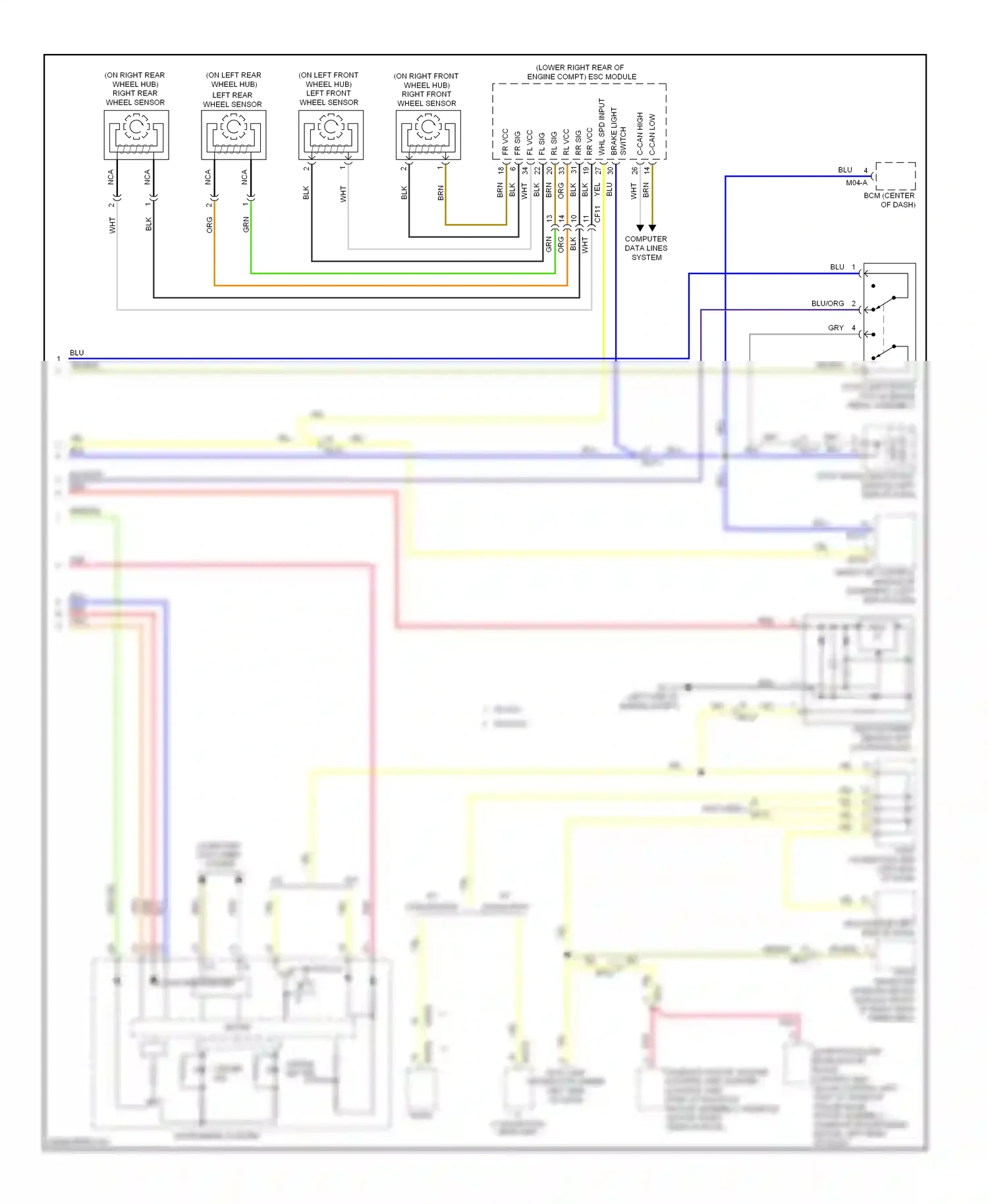 Wiring diagram nca for Kia Soul II (2013-2016) (13 of 62)