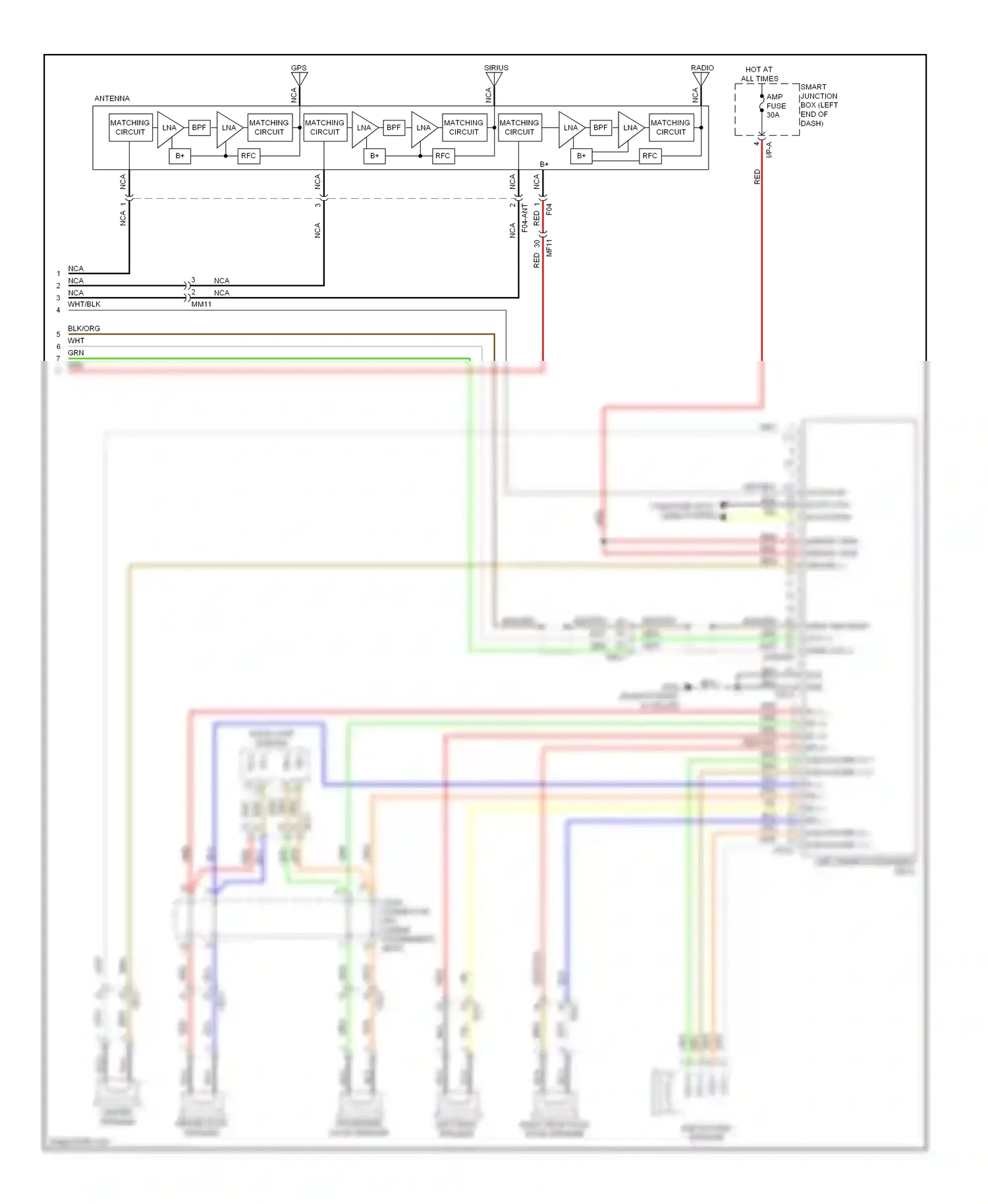 Wiring diagram nca for Kia Soul II (2013-2016) (55 of 62)