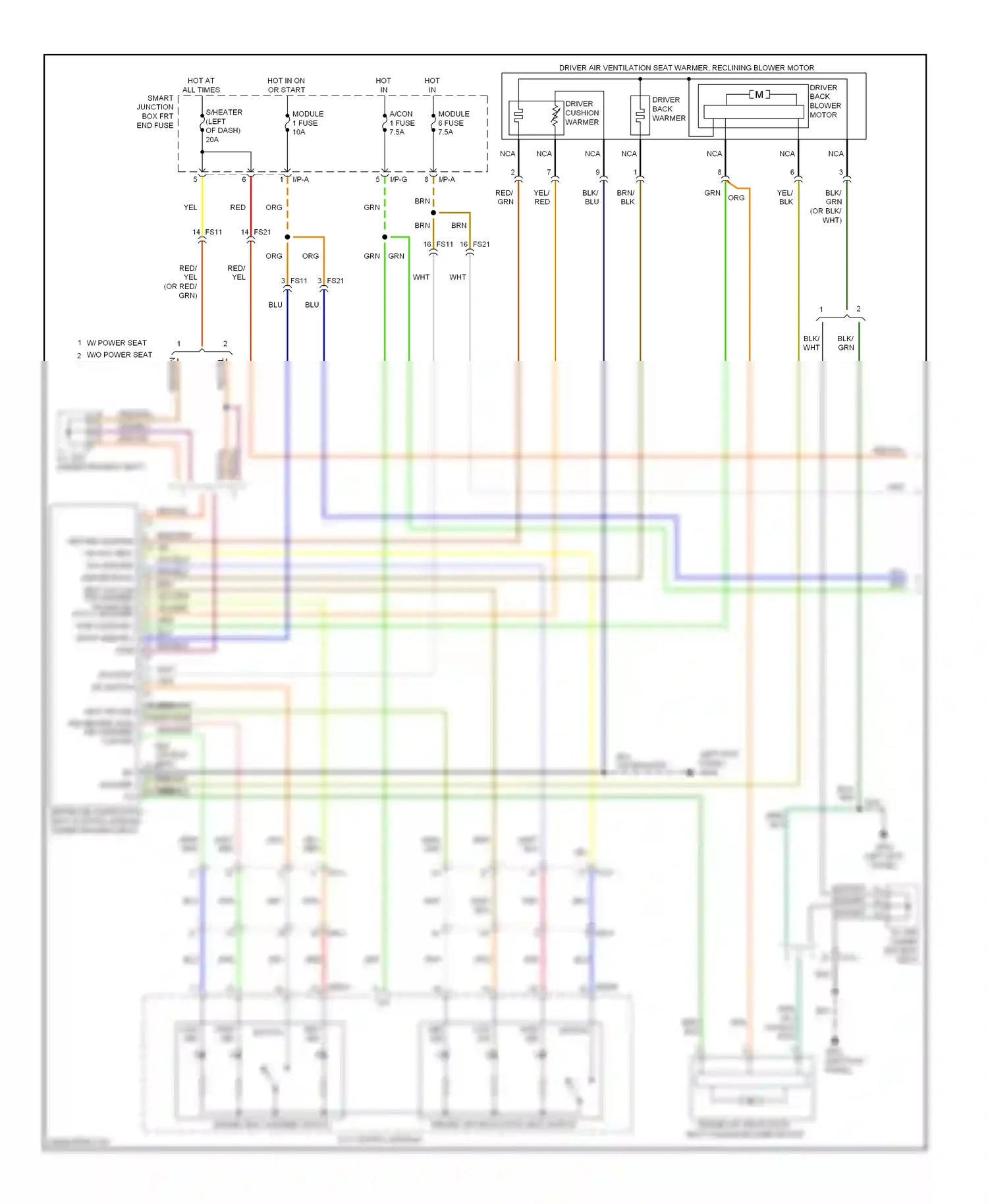 Wiring diagram nca for Kia Soul II (2013-2016) (49 of 62)
