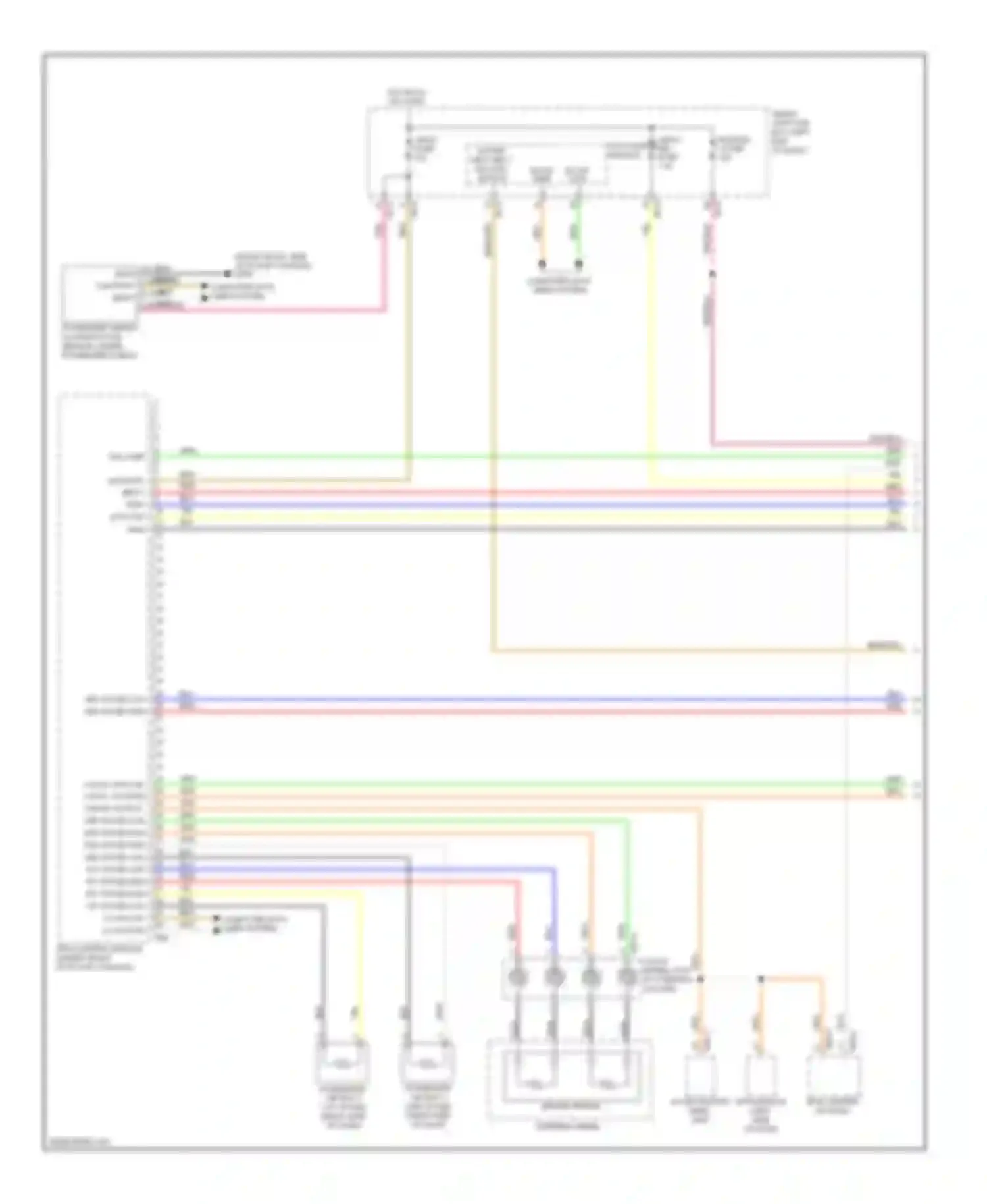 Wiring diagram on/start input high low low high for Kia Soul II (2013-2016) (1 of 1)
