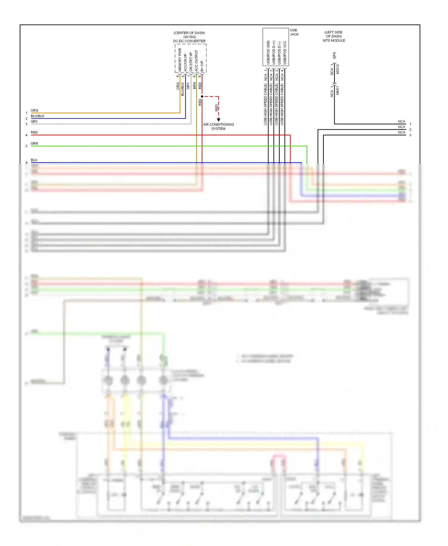 Wiring diagram red for Kia Soul II (2013-2016) (94 of 111)