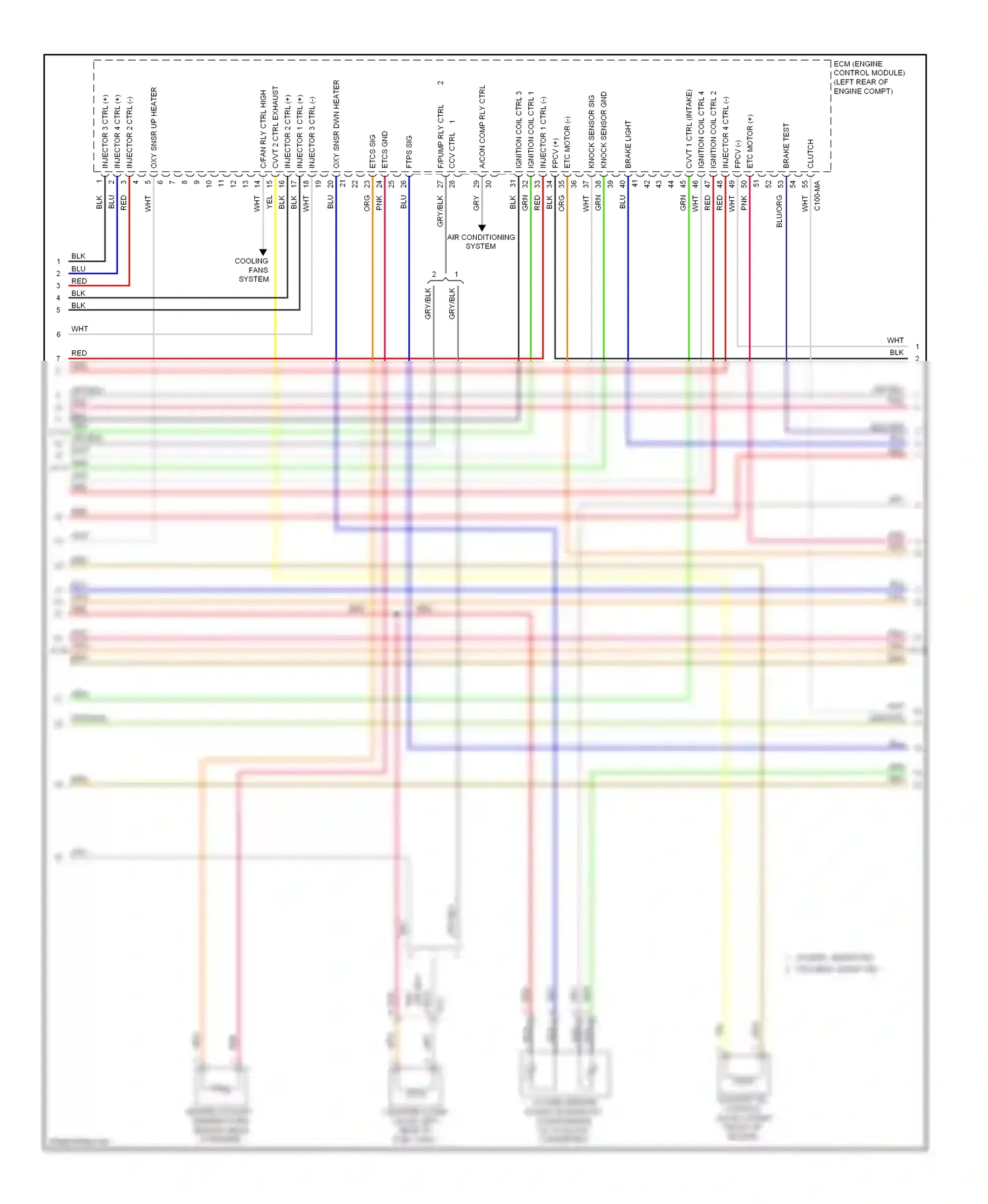 Wiring diagram red for Kia Soul II (2013-2016) (44 of 111)