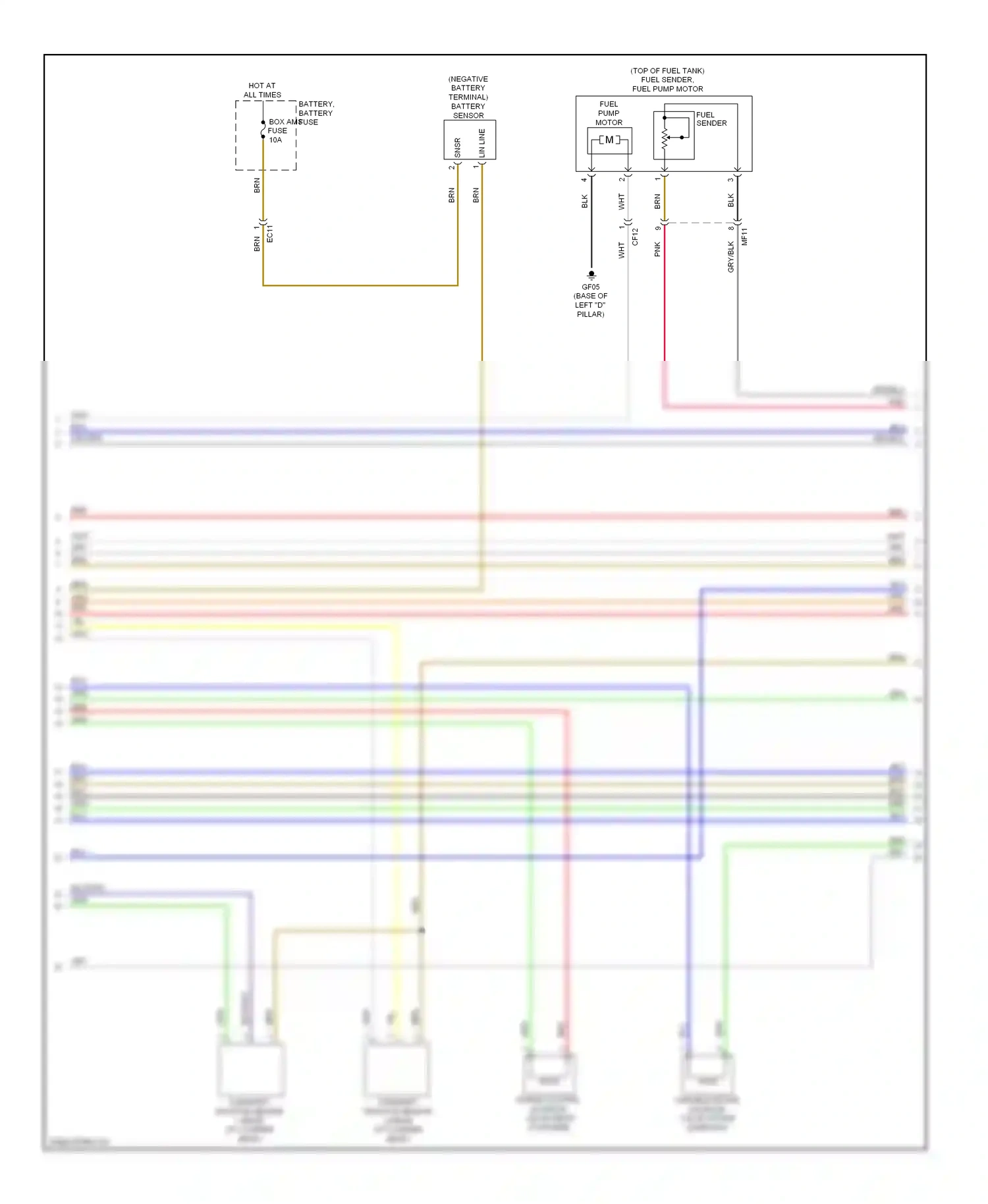 Wiring diagram red for Kia Soul II (2013-2016) (31 of 111)