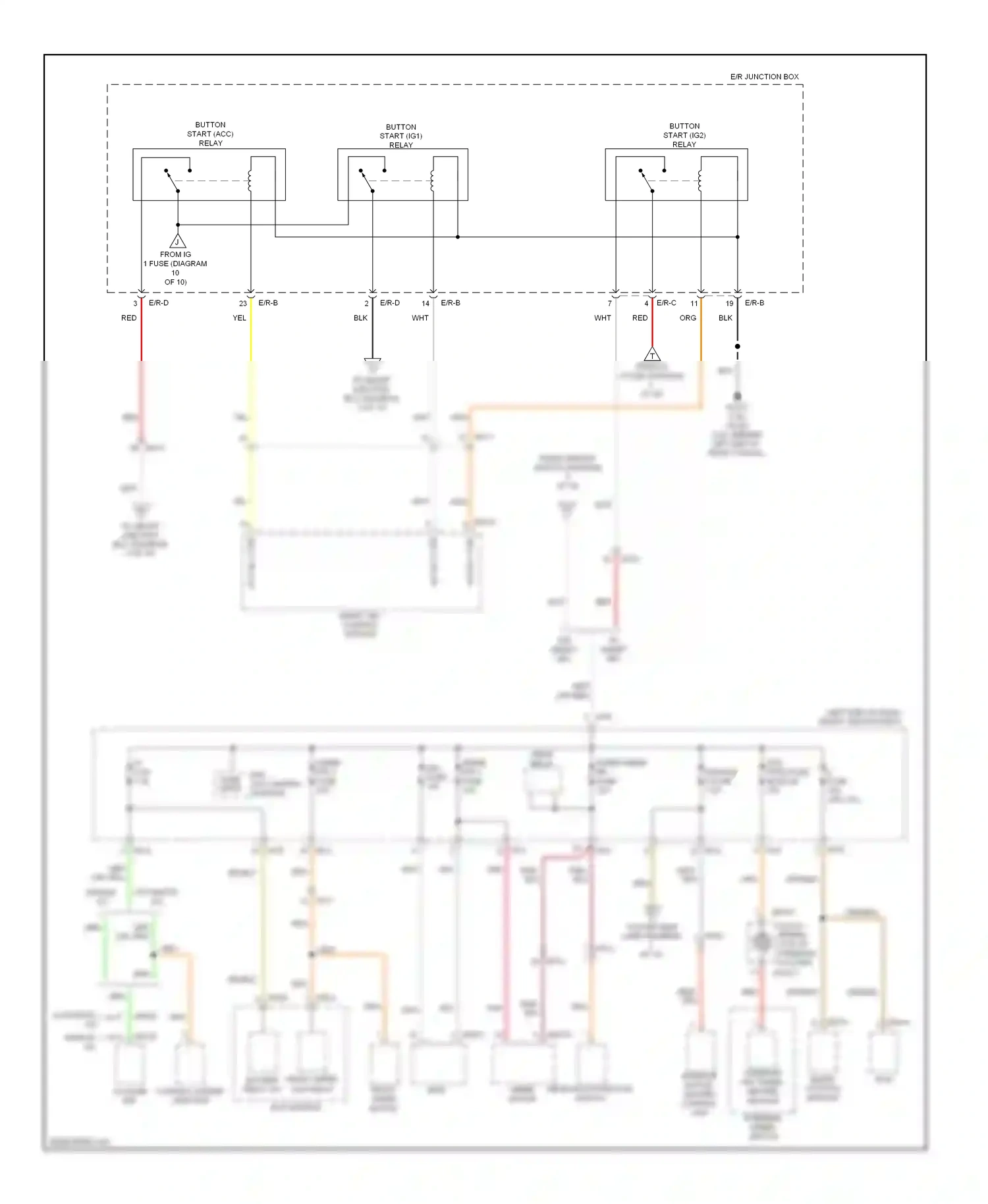 Wiring diagram red for Kia Soul II (2013-2016) (69 of 111)