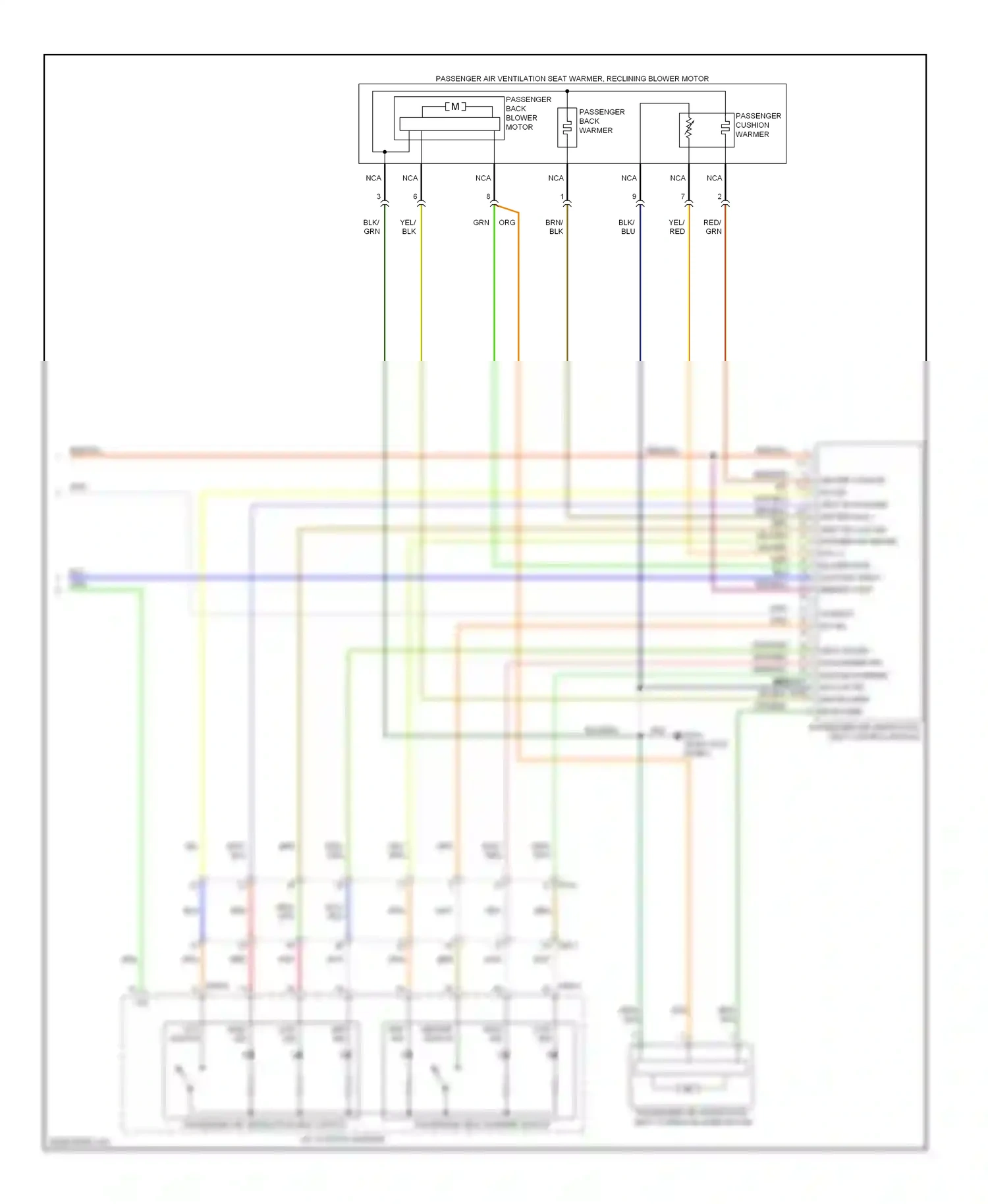 Wiring diagram red/blu for Kia Soul II (2013-2016) (2 of 2)