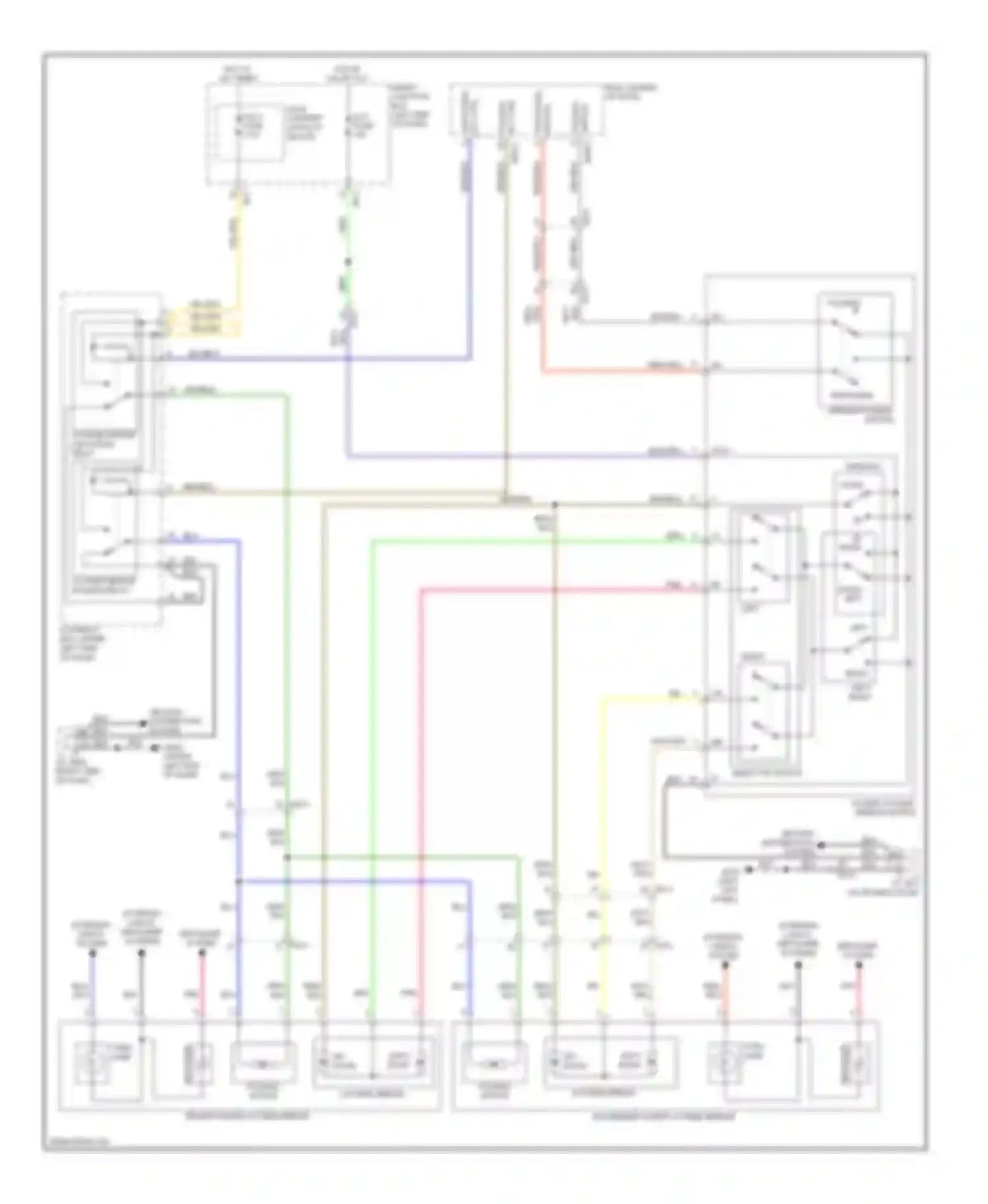 Wiring diagram selector switch for Kia Soul II (2013-2016) (1 of 1)