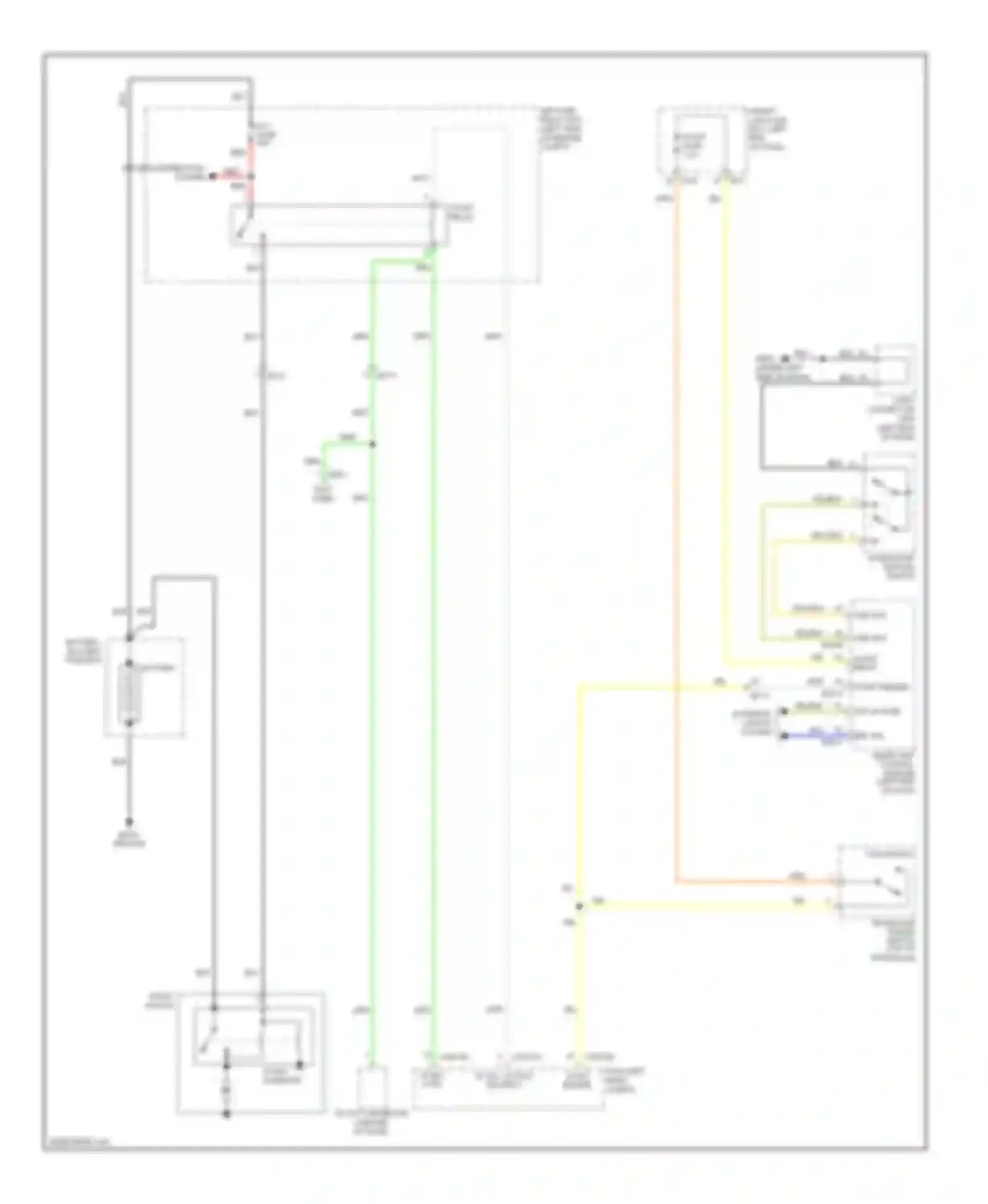 Wiring diagram smart junction for Kia Soul II (2013-2016) (5 of 8)