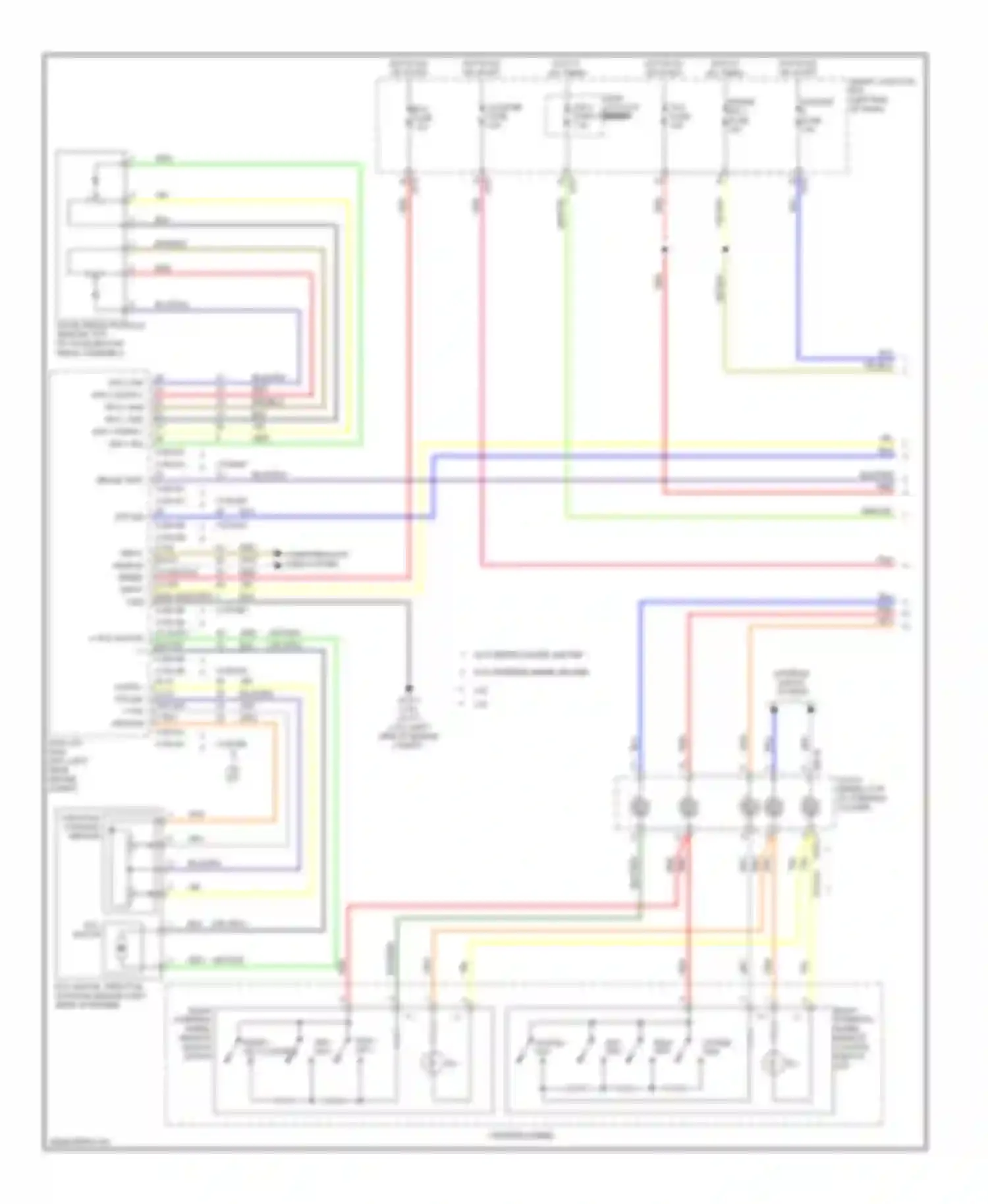Wiring diagram throttle position sensor for Kia Soul II (2013-2016) (1 of 4)