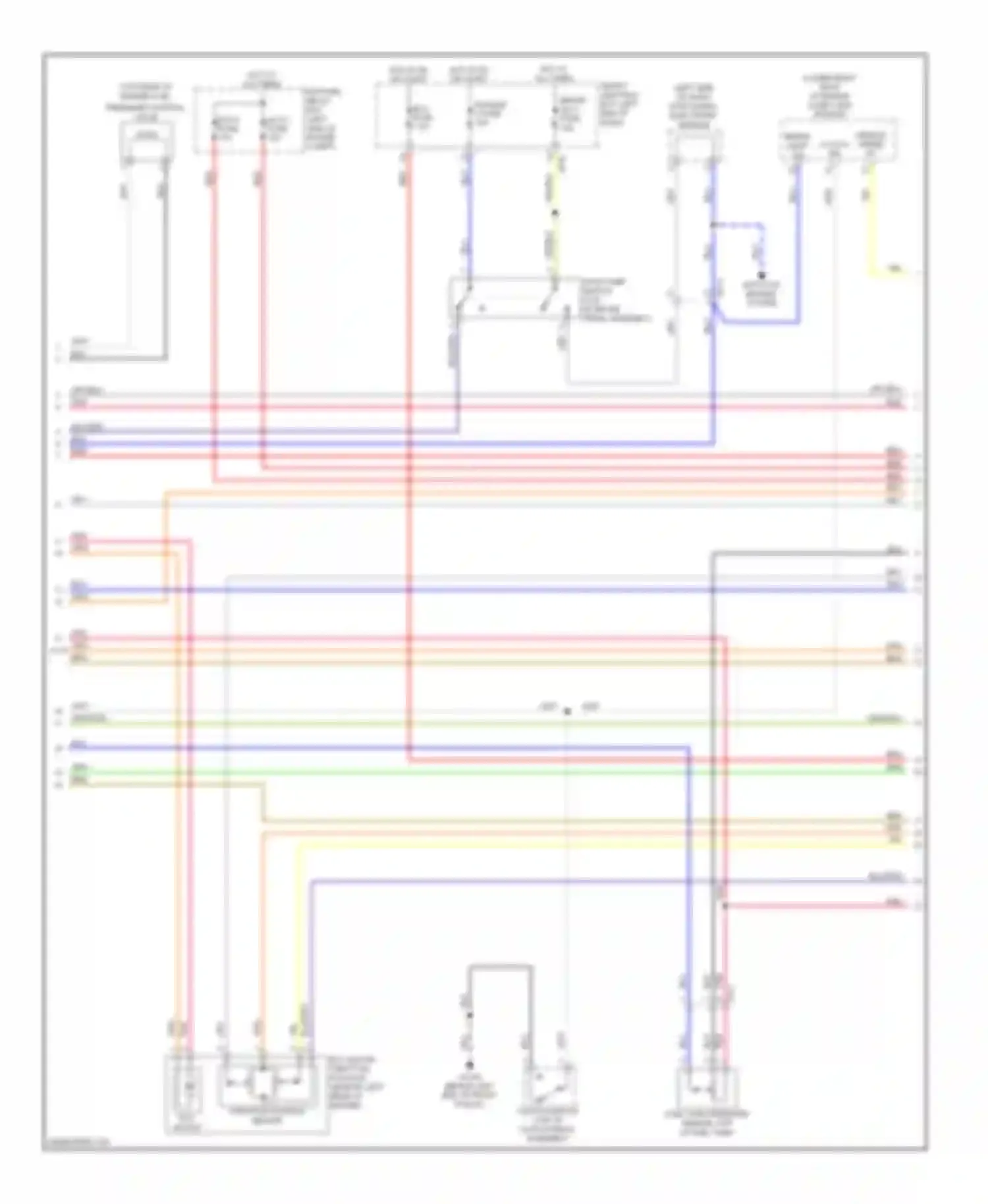 Wiring diagram throttle position sensor for Kia Soul II (2013-2016) (3 of 4)