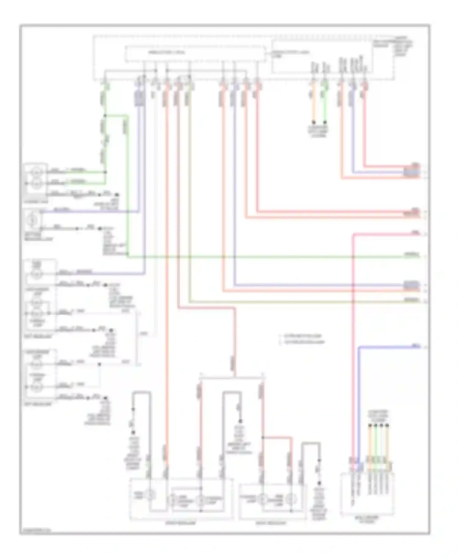 Wiring diagram turn lamp for Kia Soul II (2013-2016) (3 of 4)