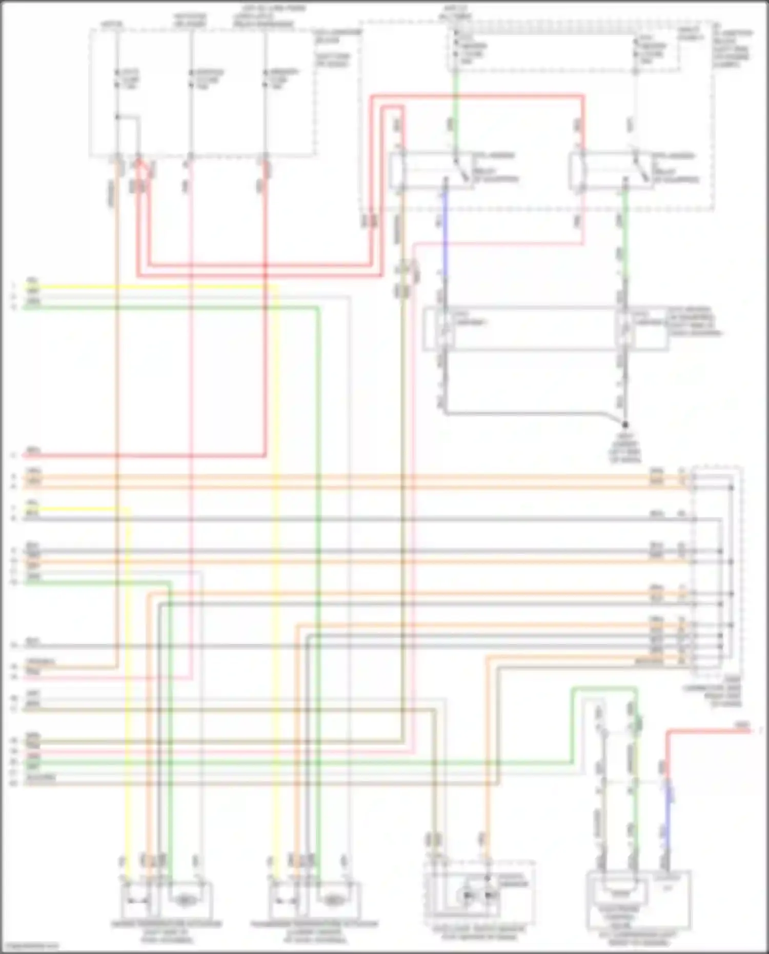 Soul Kia III facelift (2022-2024): Automatic a/c circuit (2 of 3)