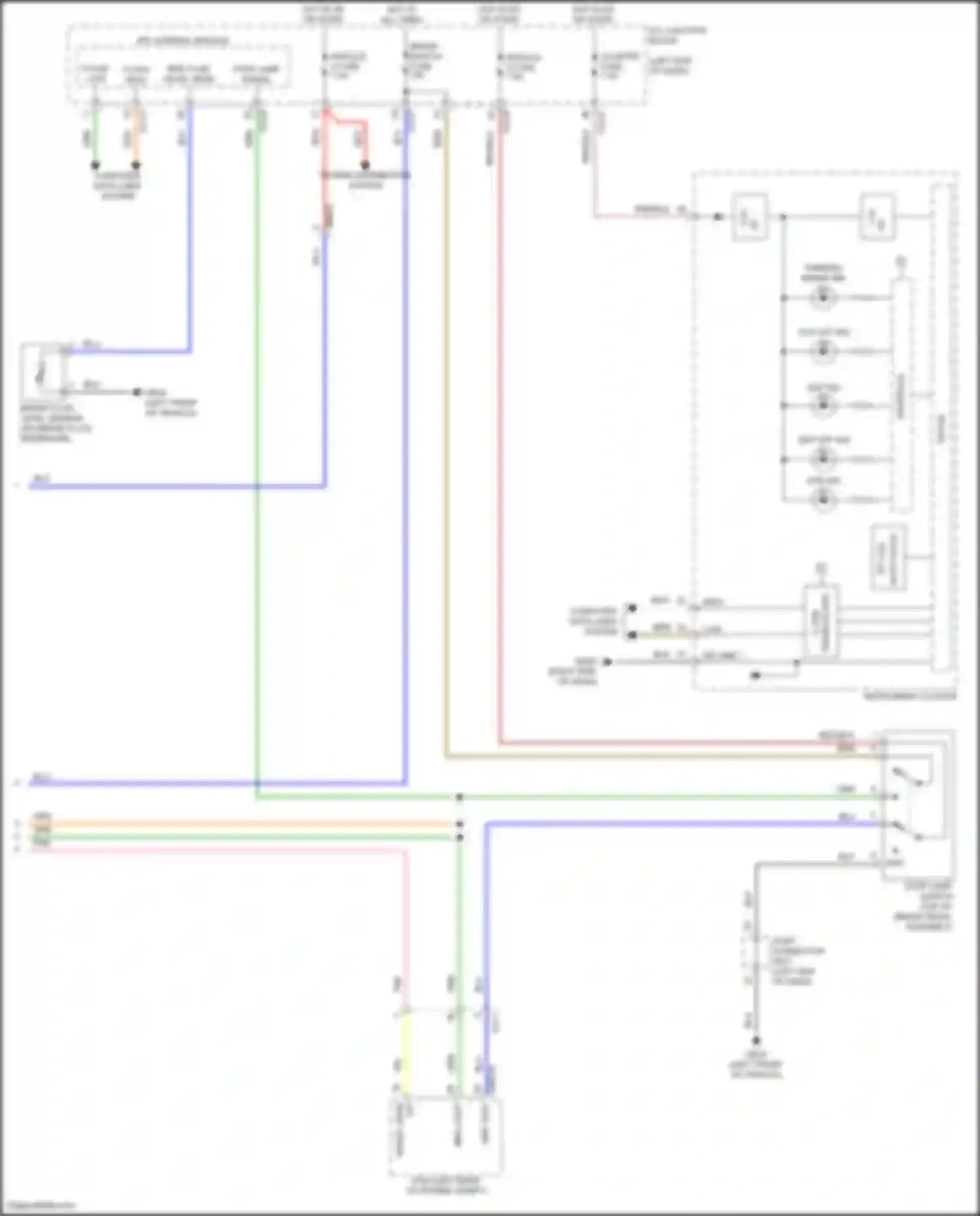 Soul Kia III facelift (2022-2024): Anti-lock brakes circuit, w/ epb (3 of 3)