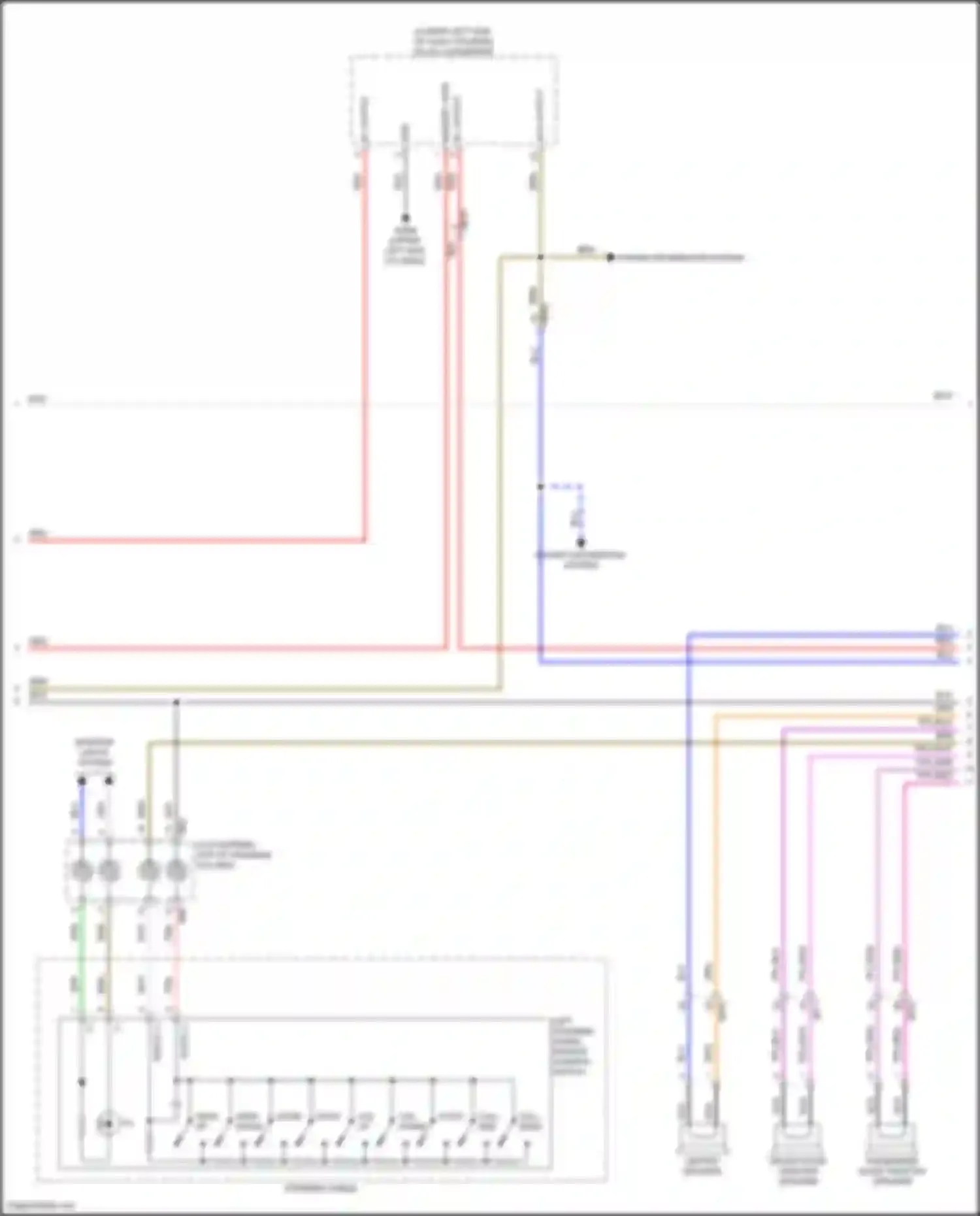 Soul Kia III facelift (2022-2024): Radio circuit, w/ navigation & amplifier (2 of 4)