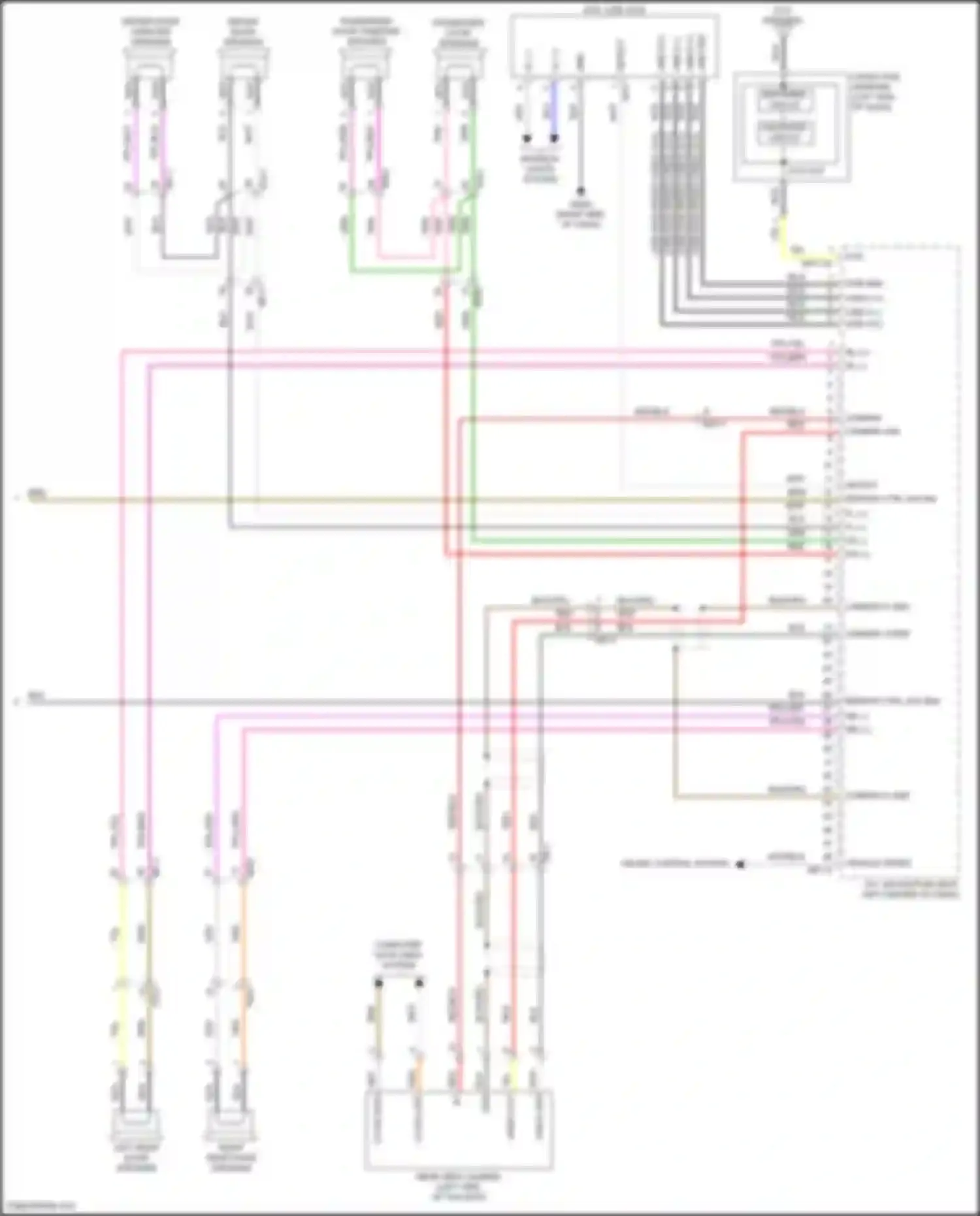 Soul Kia III facelift (2022-2024): Radio circuit, w/ navigation w/o amplifier (3 of 3)