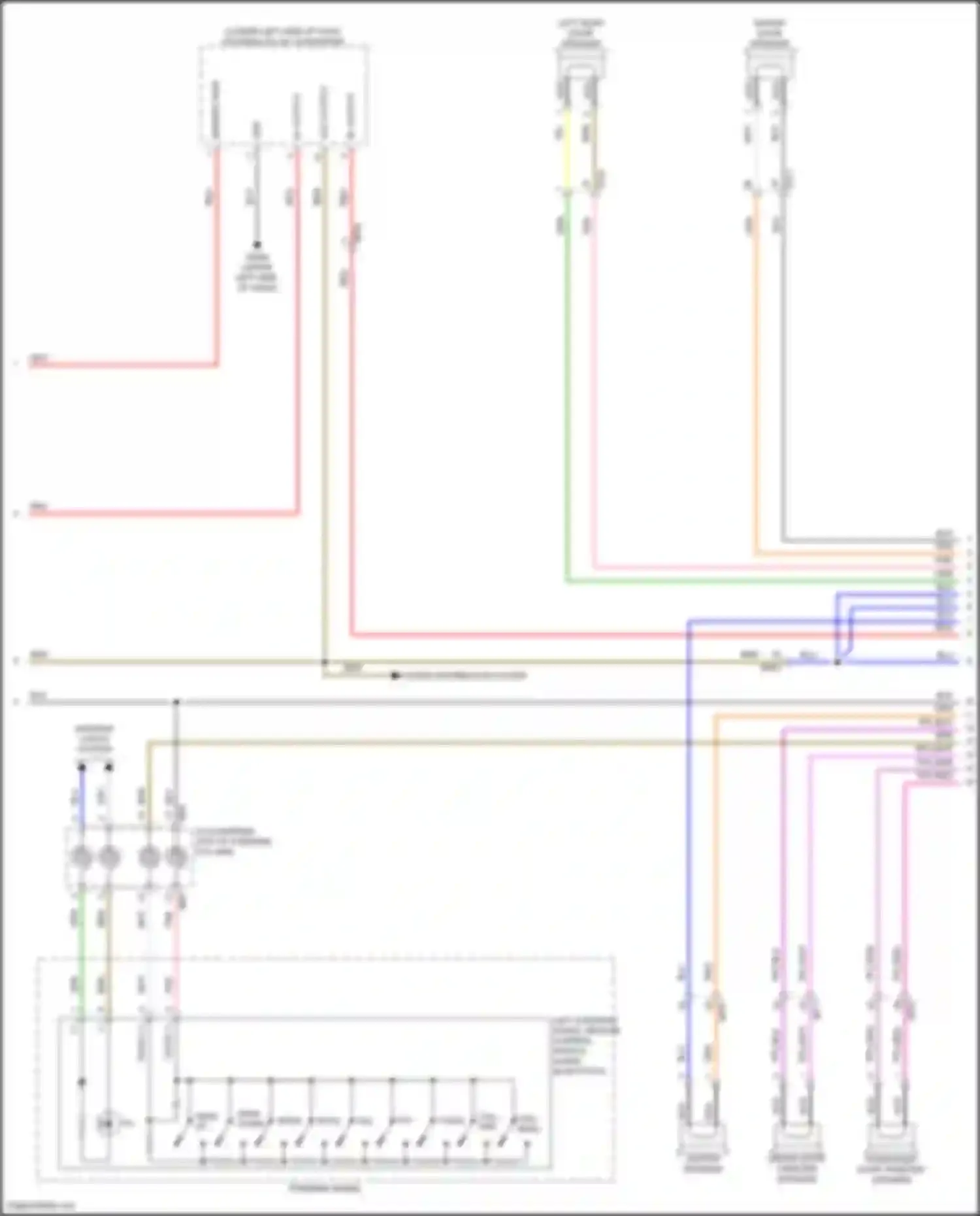 Soul Kia III facelift (2022-2024): Radio circuit, w/o navigation w/ amplifier (2 of 4)