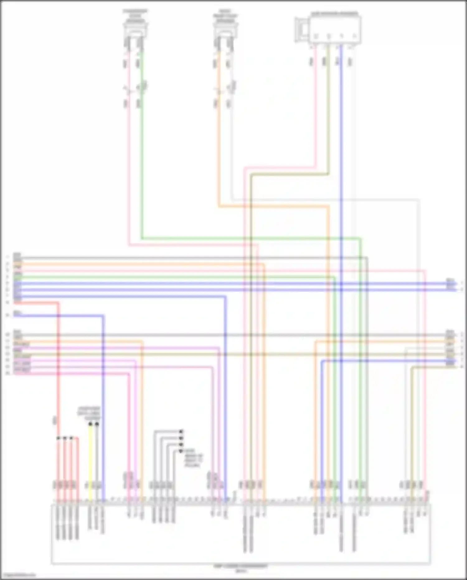 Soul Kia III facelift (2022-2024): Radio circuit, w/o navigation w/ amplifier (3 of 4)