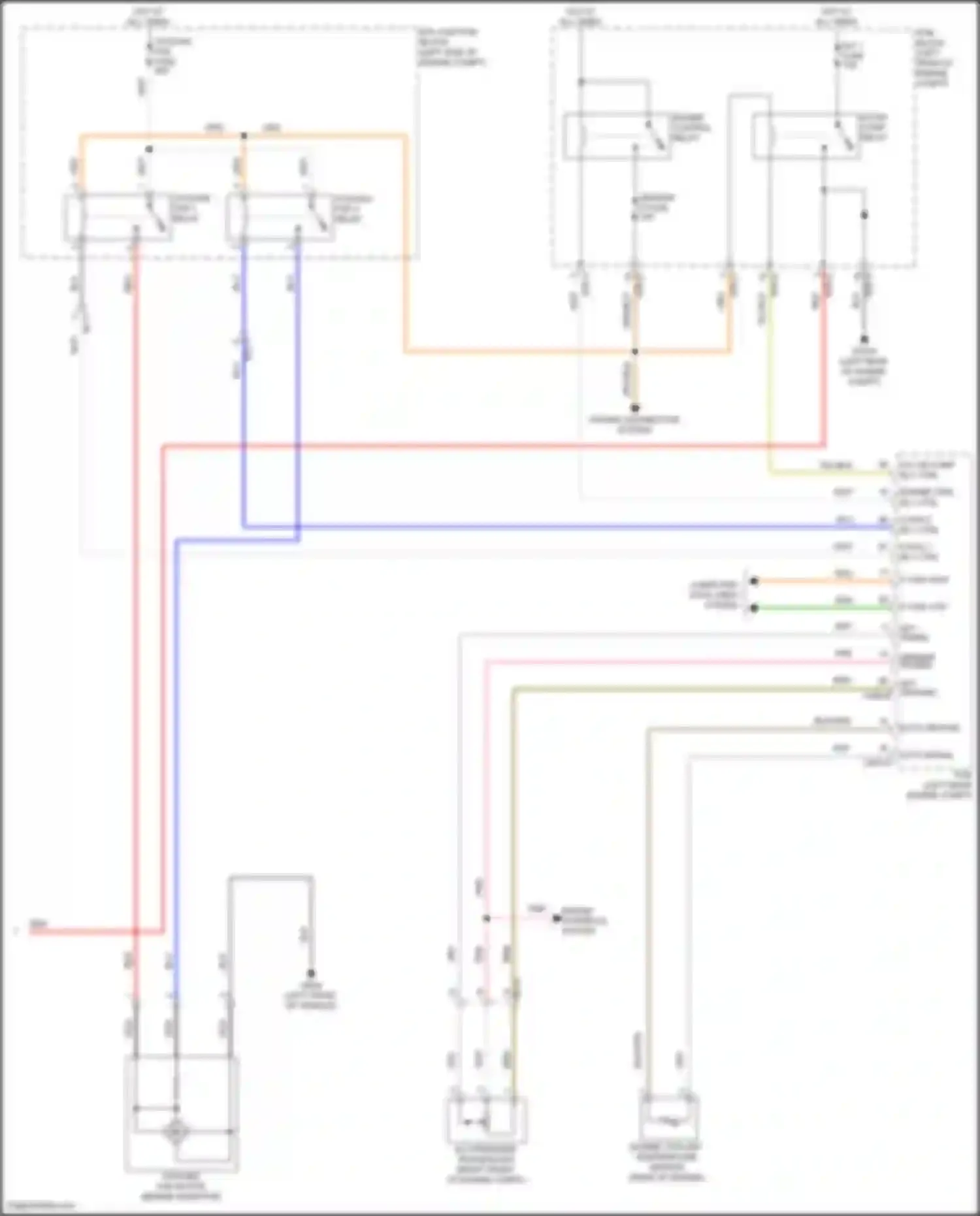 Wiring diagram apt ground for Kia Soul III facelift (2022-2024) (1 of 3)