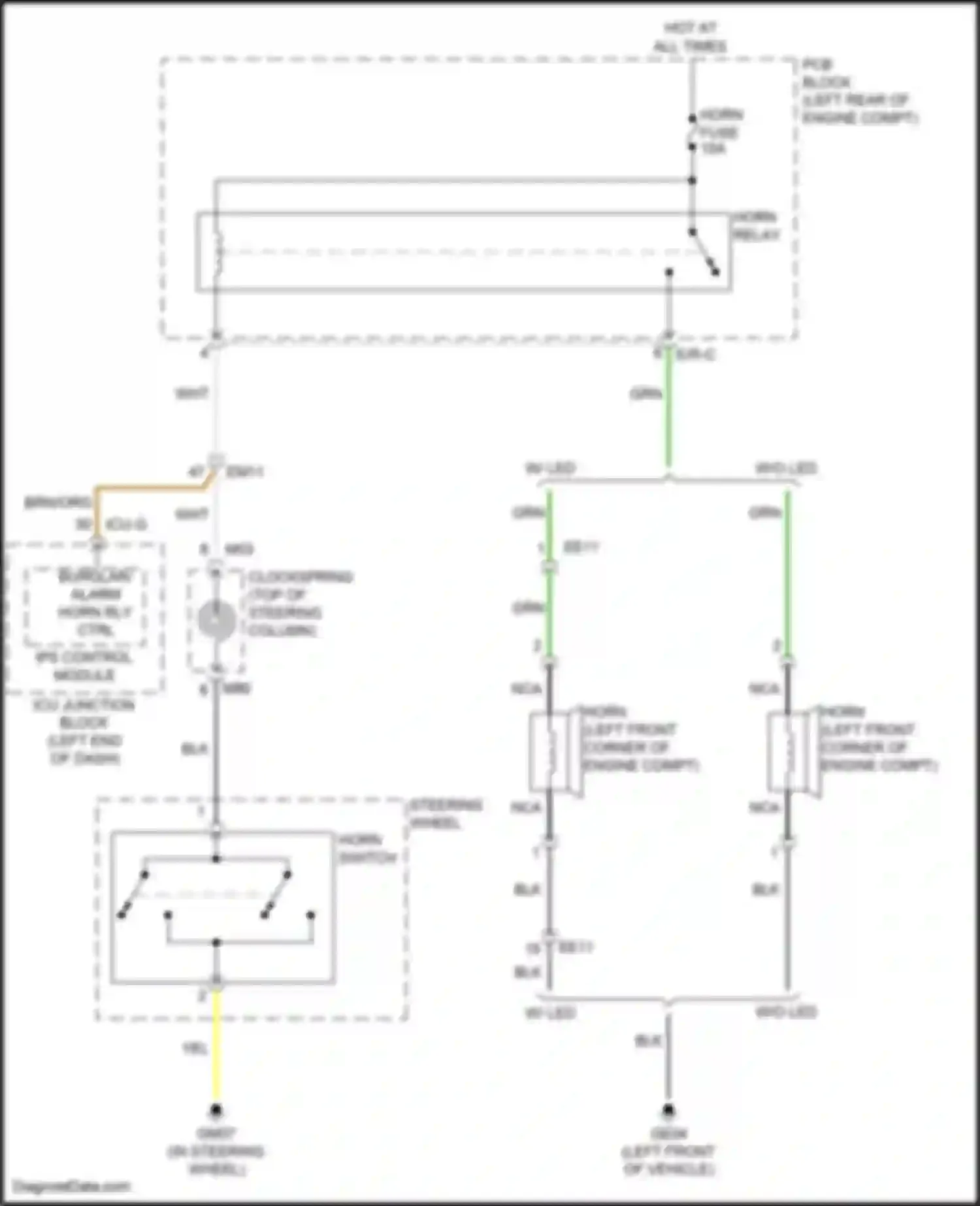 Wiring diagram e/r-c for Kia Soul III facelift (2022-2024) (4 of 6)