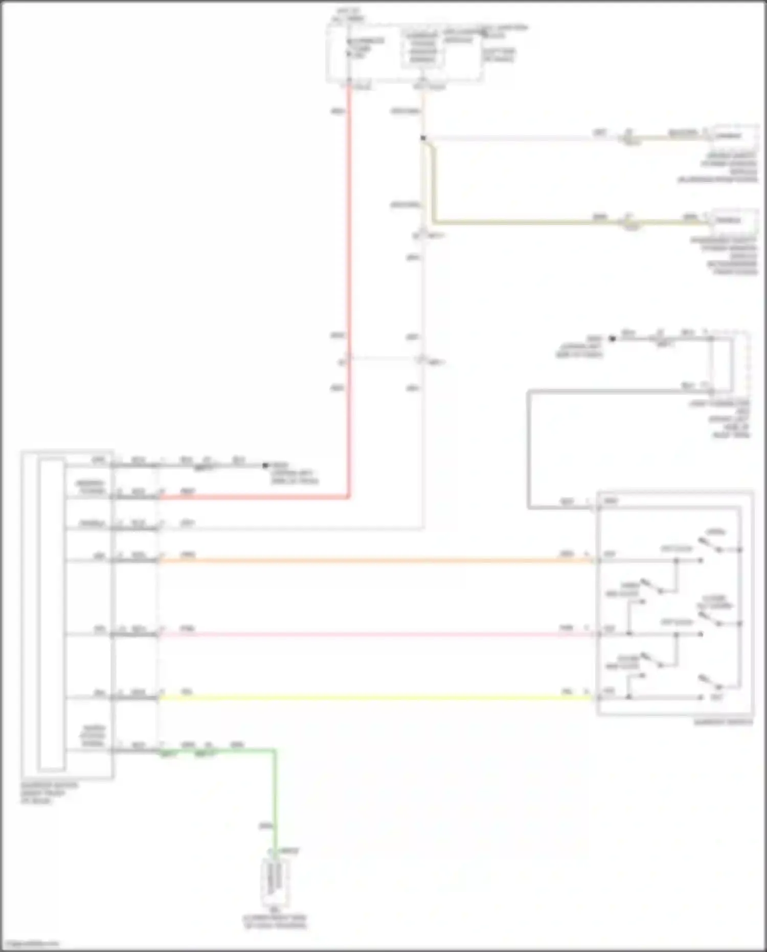 Wiring diagram gry/org for Kia Soul III facelift (2022-2024) (5 of 24)