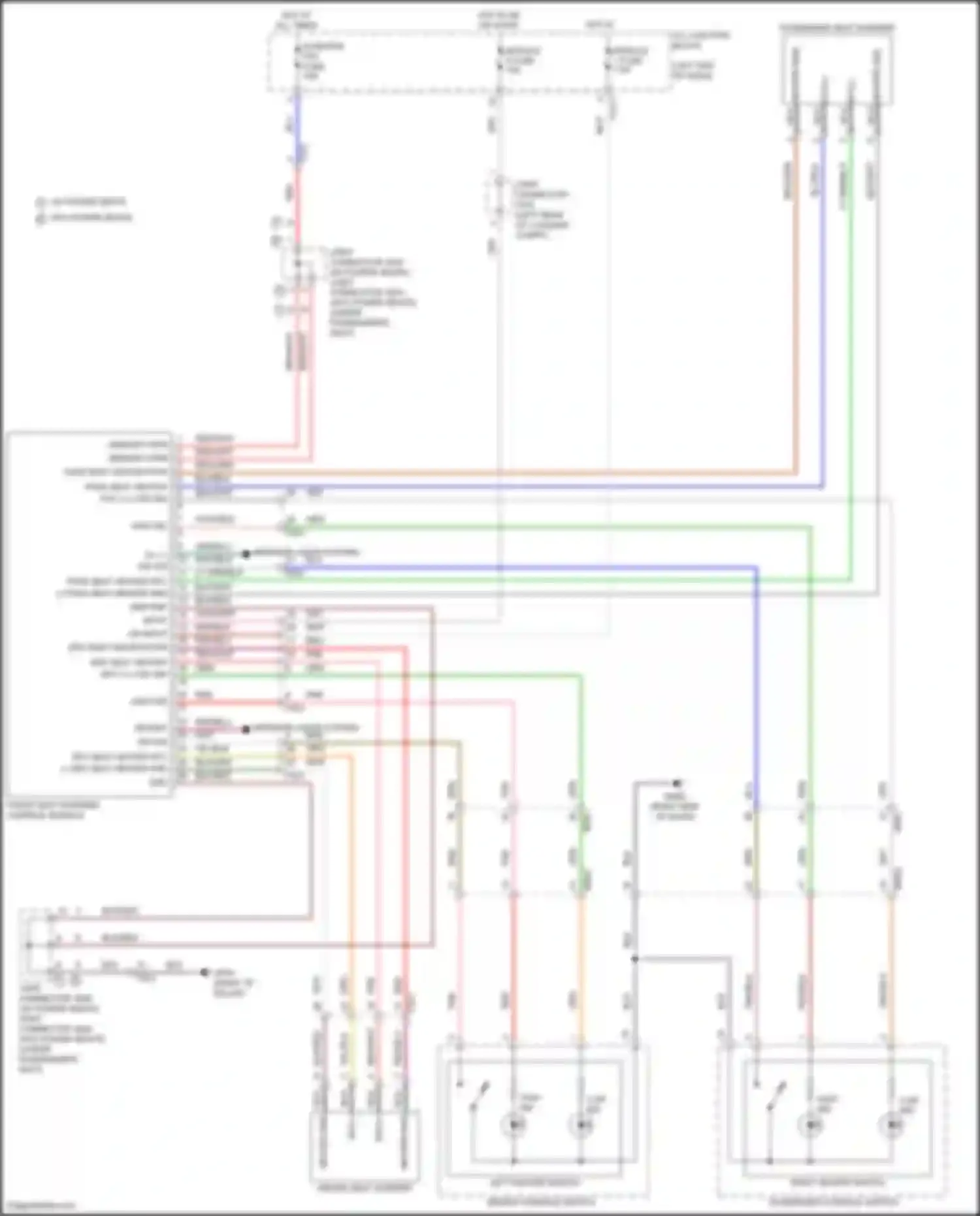 Wiring diagram high ind for Kia Soul III facelift (2022-2024) (1 of 7)