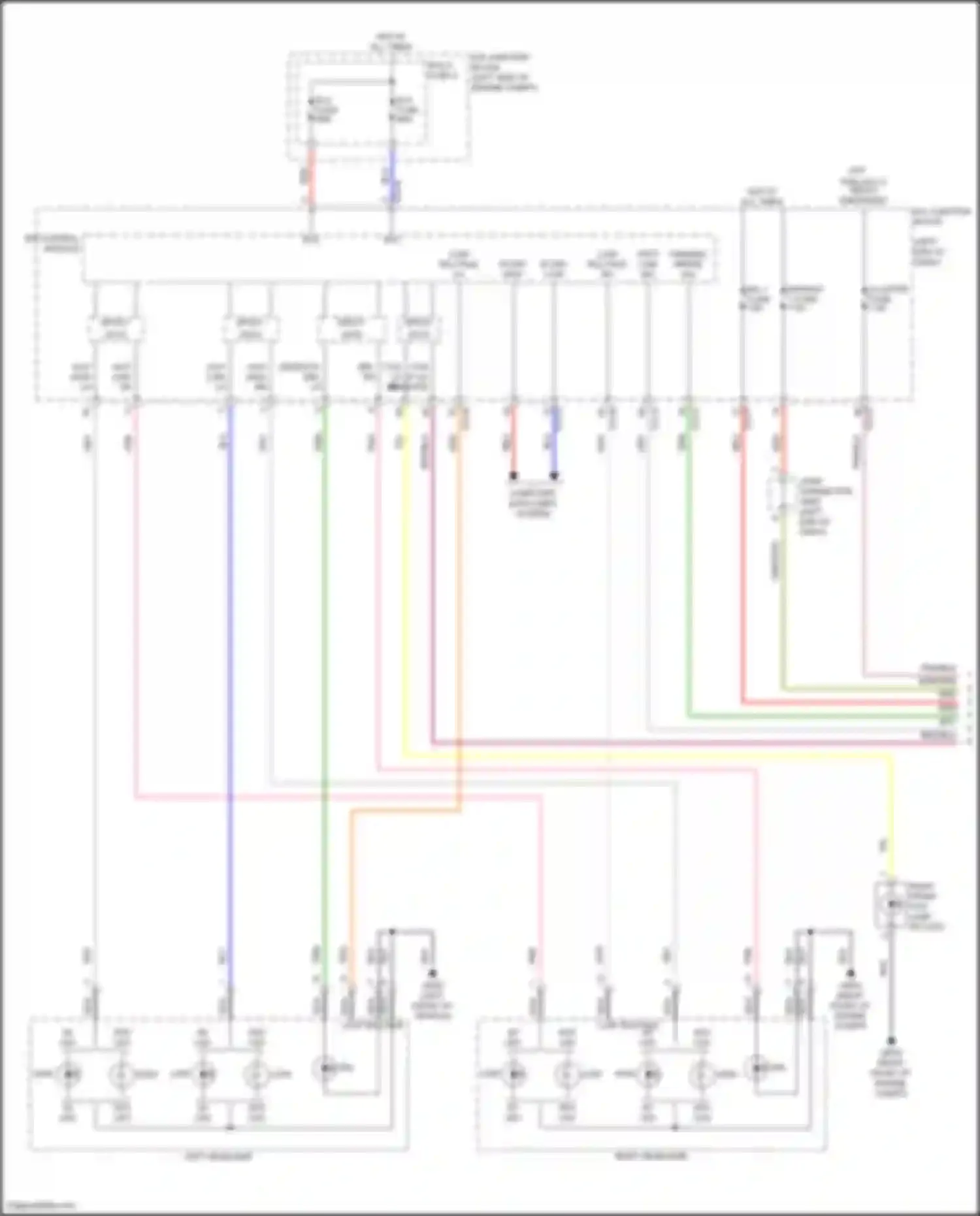 Wiring diagram icu-b for Kia Soul III facelift (2022-2024) (9 of 28)