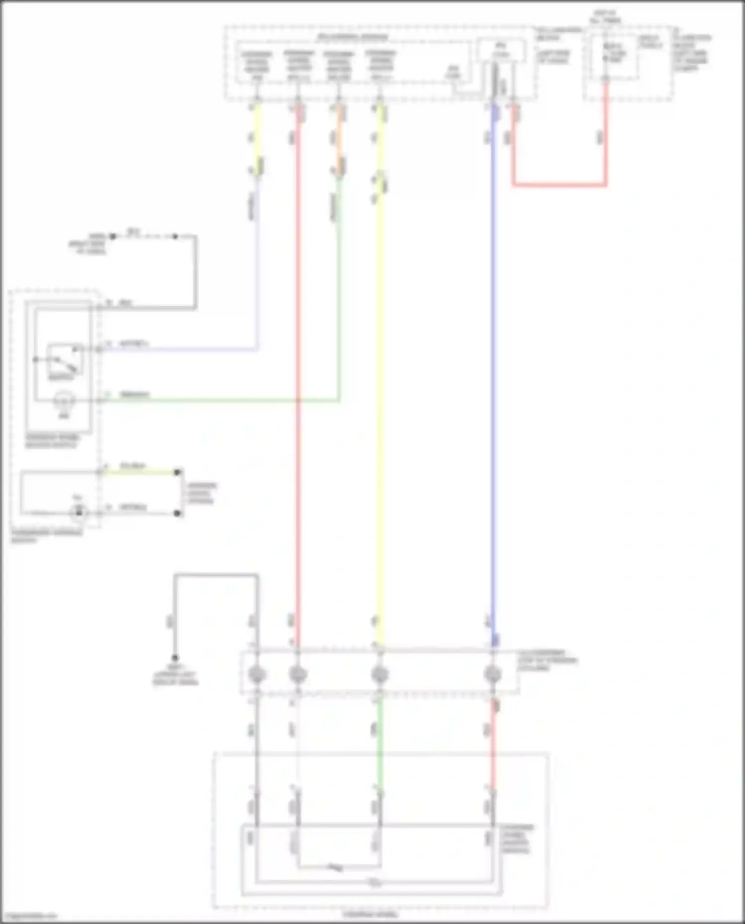 Wiring diagram icu-c for Kia Soul III facelift (2022-2024) (6 of 30)