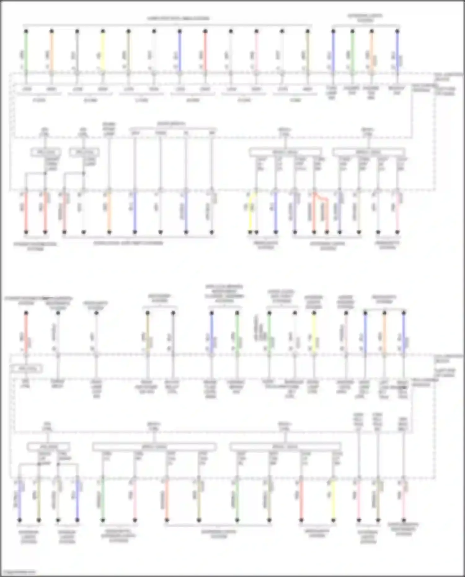 Wiring diagram icu-f for Kia Soul III facelift (2022-2024) (28 of 35)