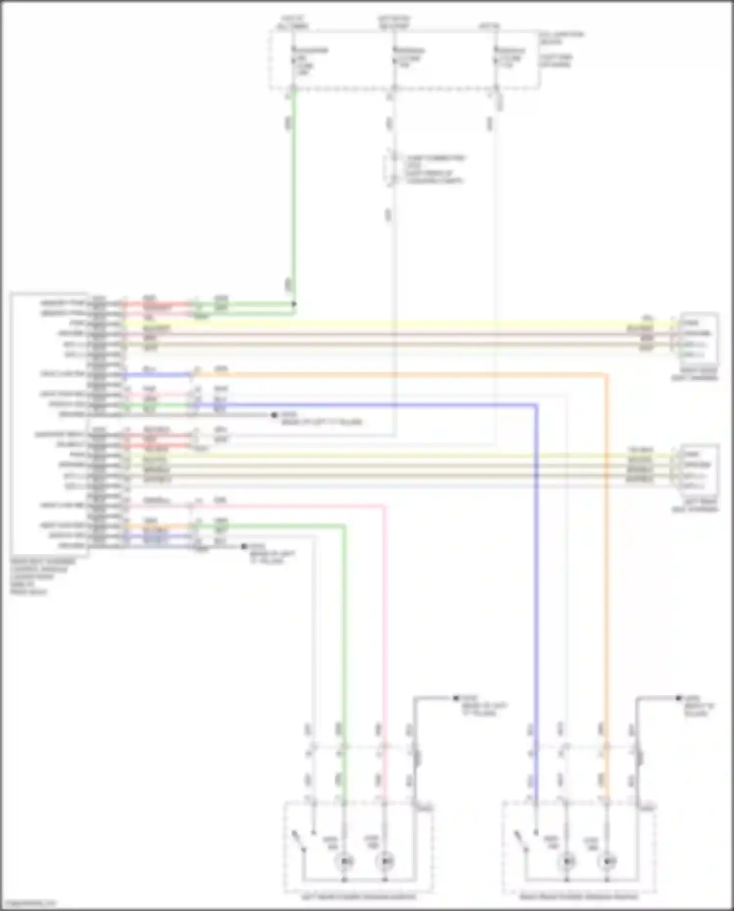 Wiring diagram module 7 fuse for Kia Soul III facelift (2022-2024) (3 of 4)