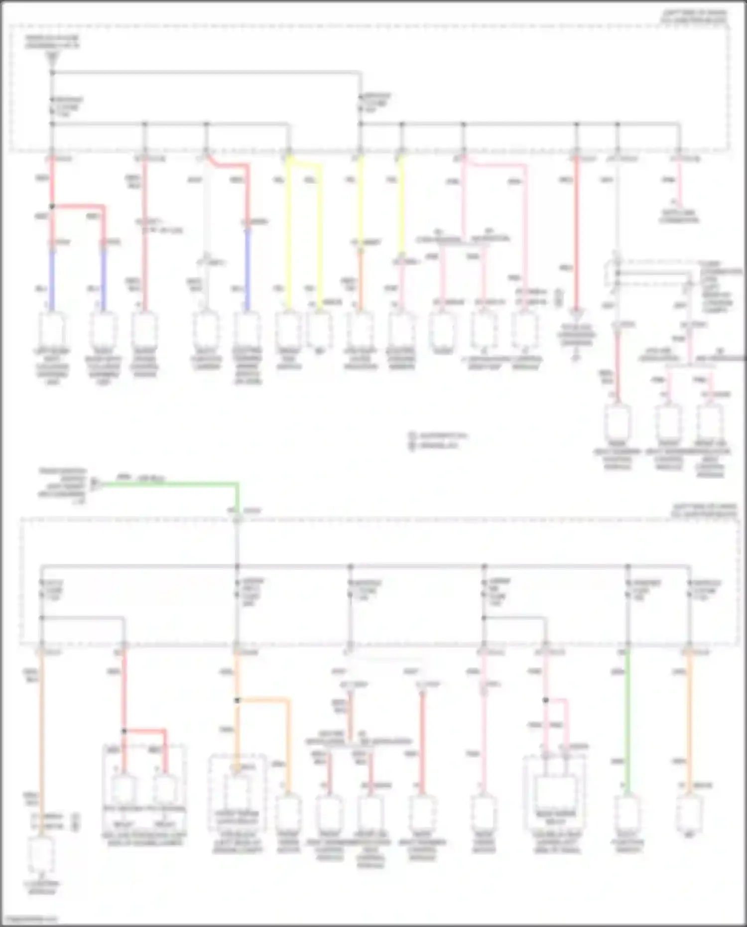 Wiring diagram pcb block for Kia Soul III facelift (2022-2024) (10 of 17)