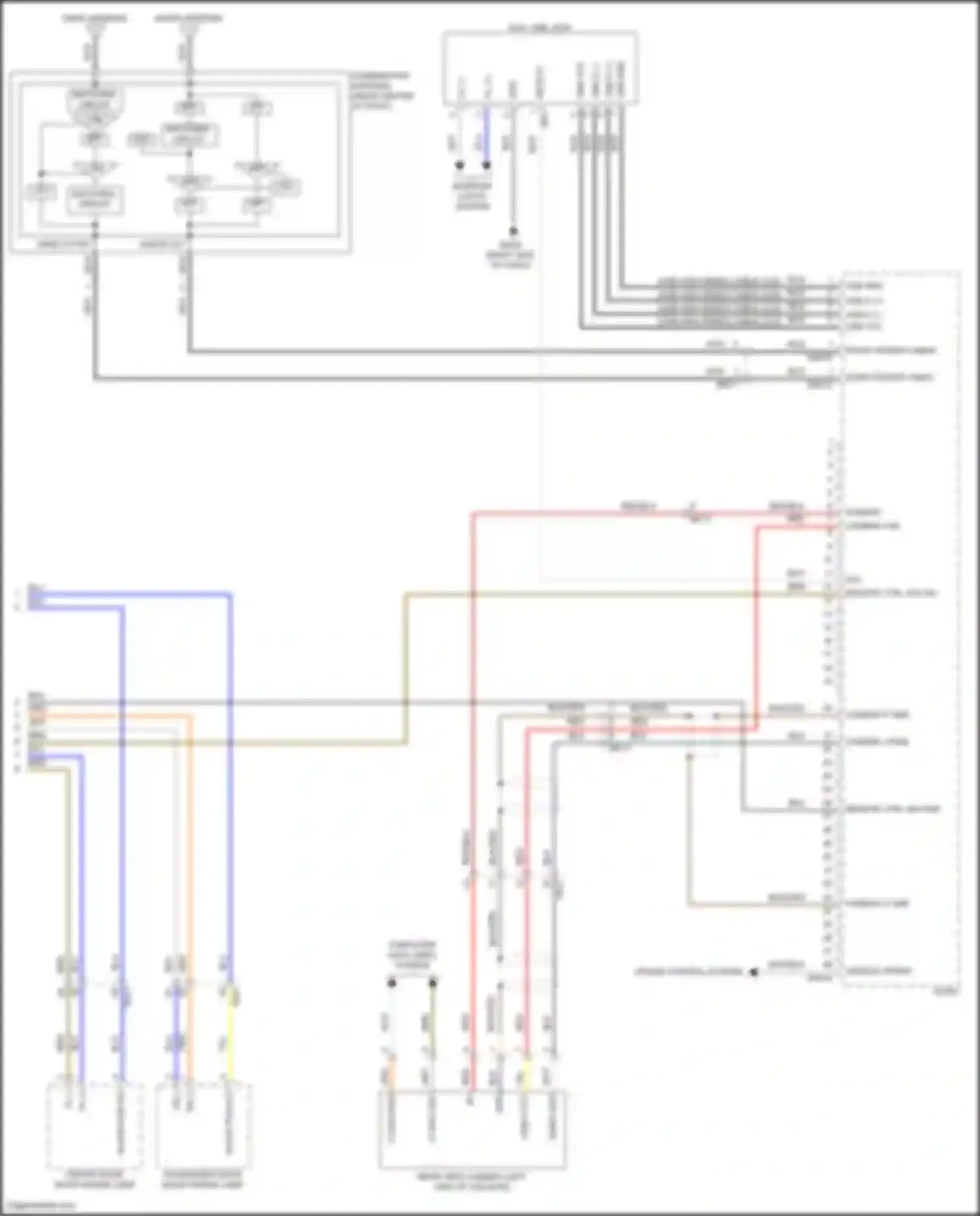 Wiring diagram remote ctrl sw gnd for Kia Soul III facelift (2022-2024) (1 of 6)