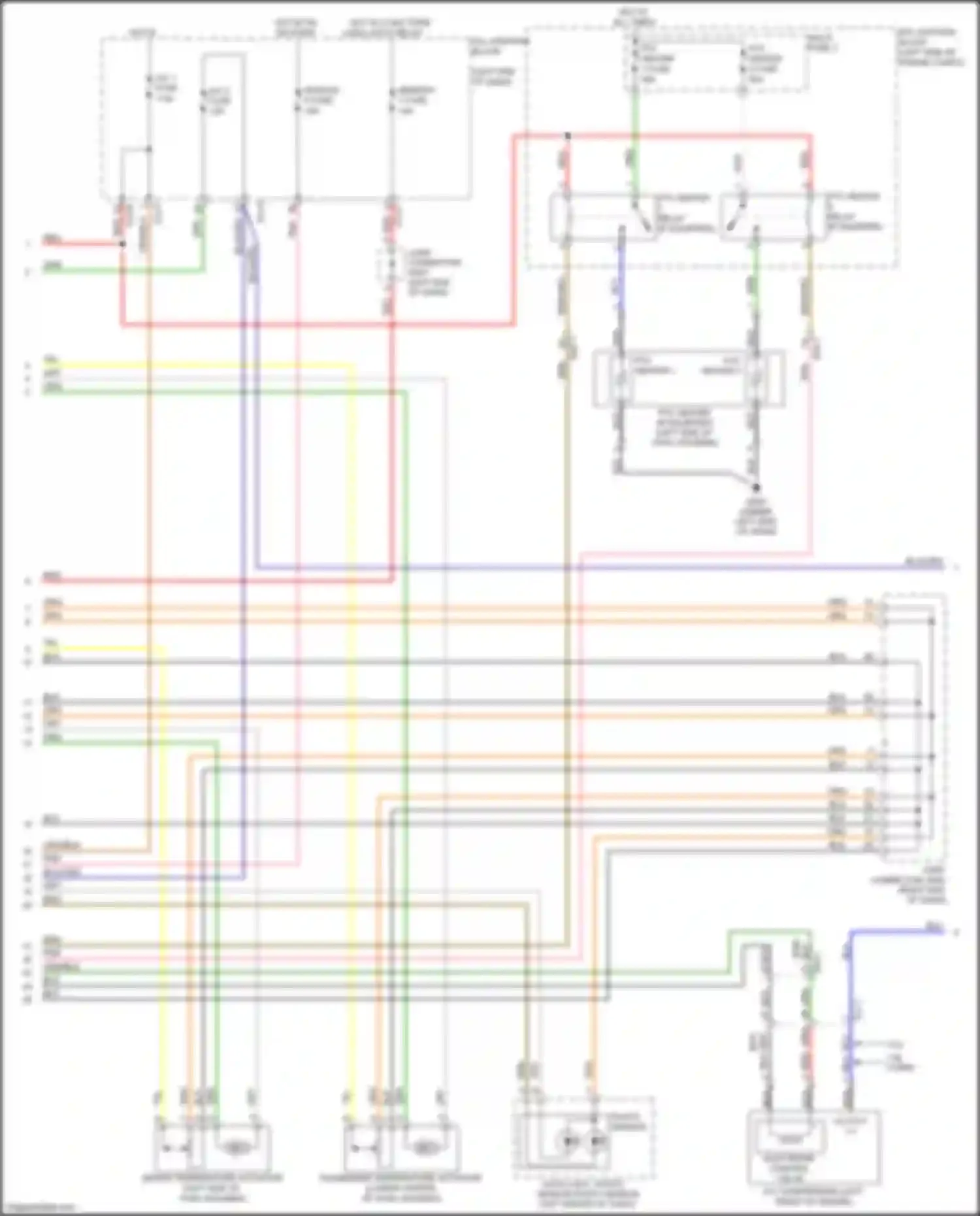 Soul Kia III (2019-2024): Automatic a/c circuit (2 of 3)