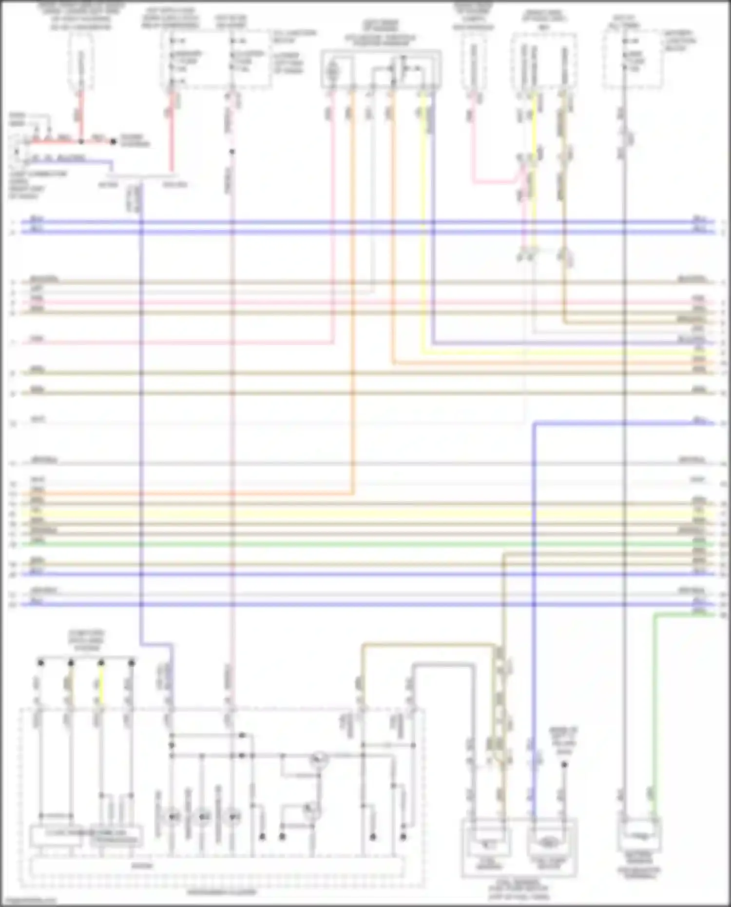 Soul Kia III (2019-2024): Wiring diagram engine performance 1.6l turbo (3 of 6)