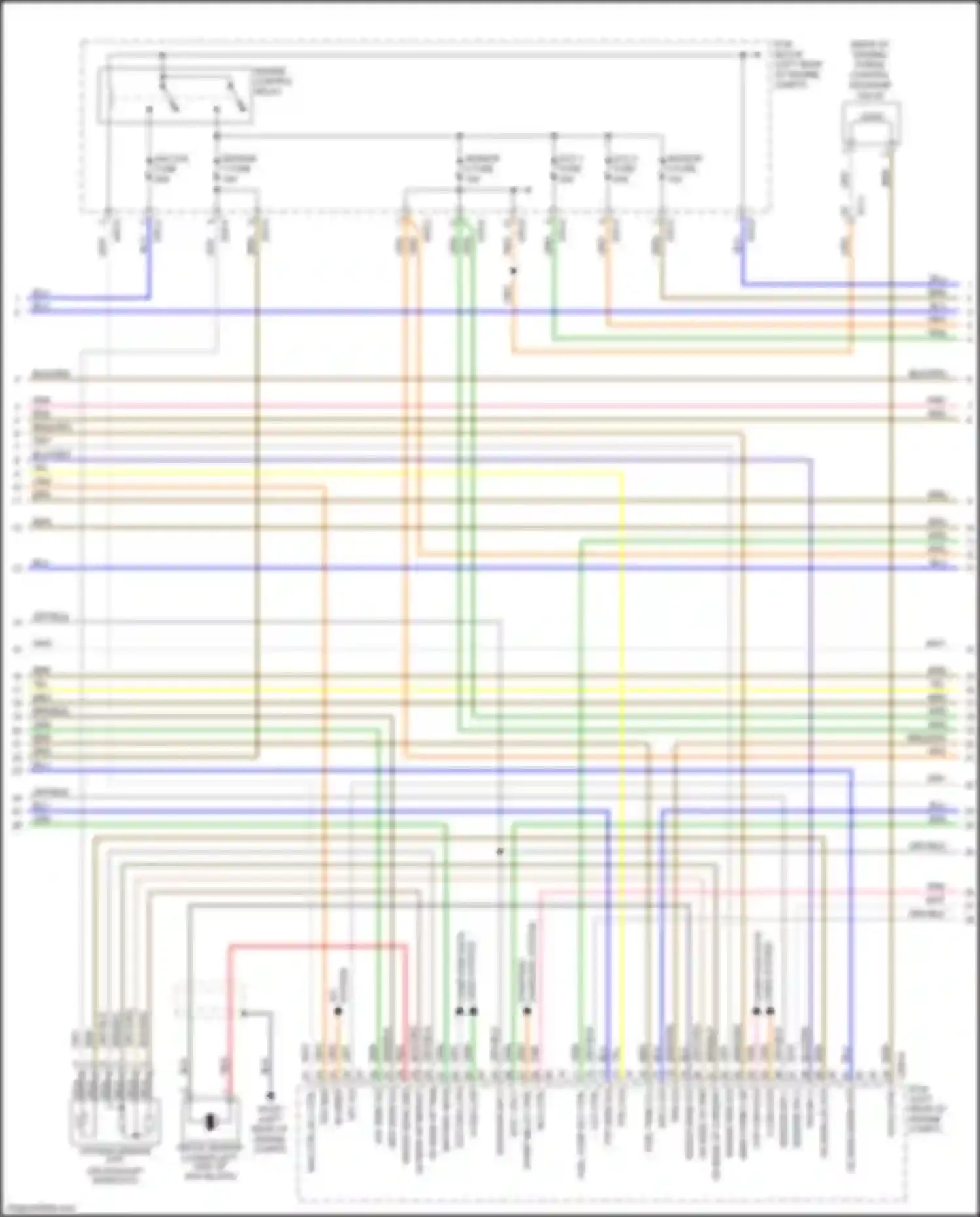 Soul Kia III (2019-2024): Wiring diagram engine performance 1.6l turbo (4 of 6)