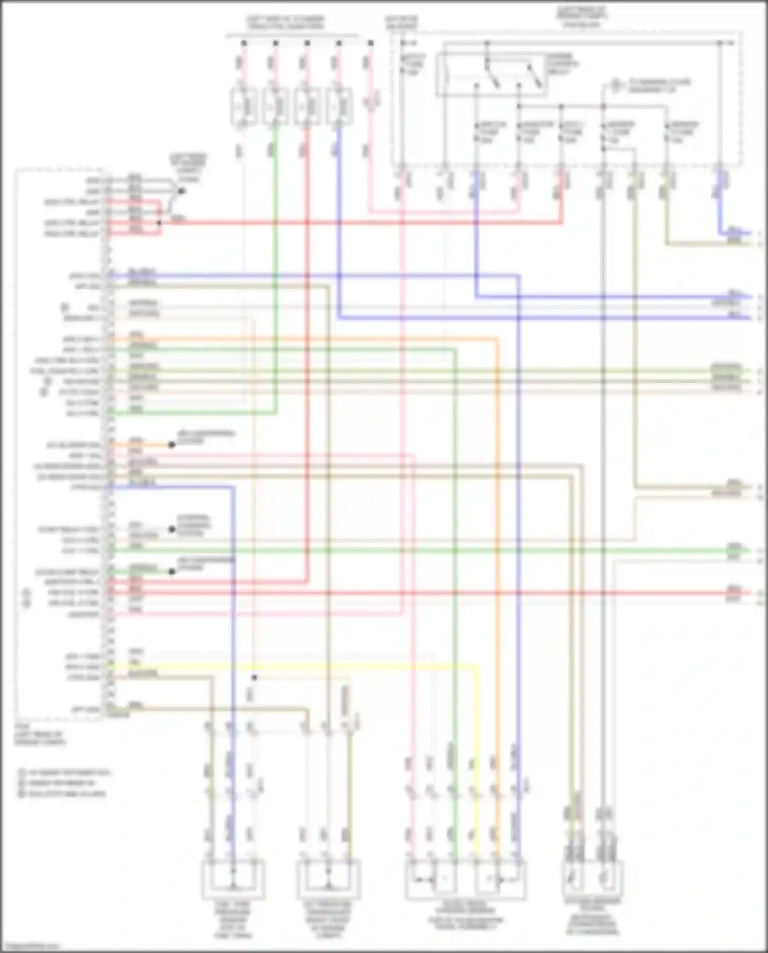 Soul Kia III (2019-2024): Wiring diagram engine performance 2.0l (1 of 7)