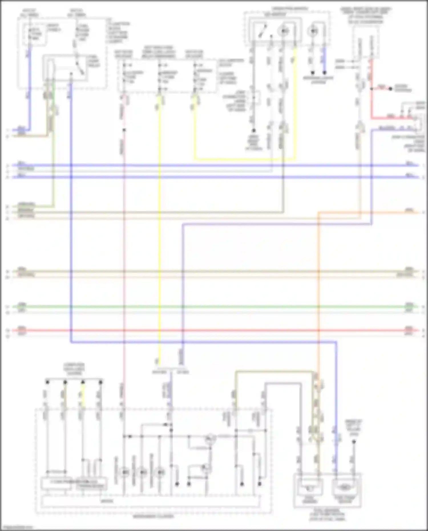 Soul Kia III (2019-2024): Wiring diagram engine performance 2.0l (2 of 7)
