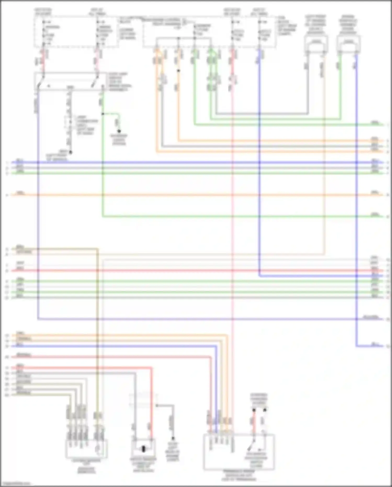 Soul Kia III (2019-2024): Wiring diagram engine performance 2.0l (6 of 7)