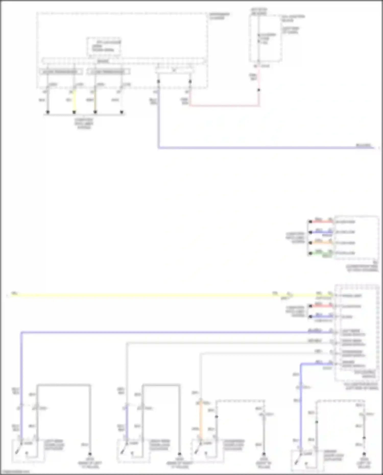 Soul Kia III (2019-2024): Courtesy lamps circuit, w/ isg 200w (2 of 3)