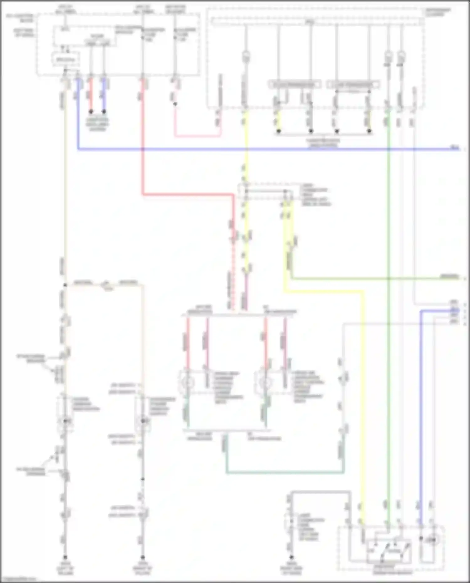 Soul Kia III (2019-2024): Instrument illumination circuit (1 of 2)