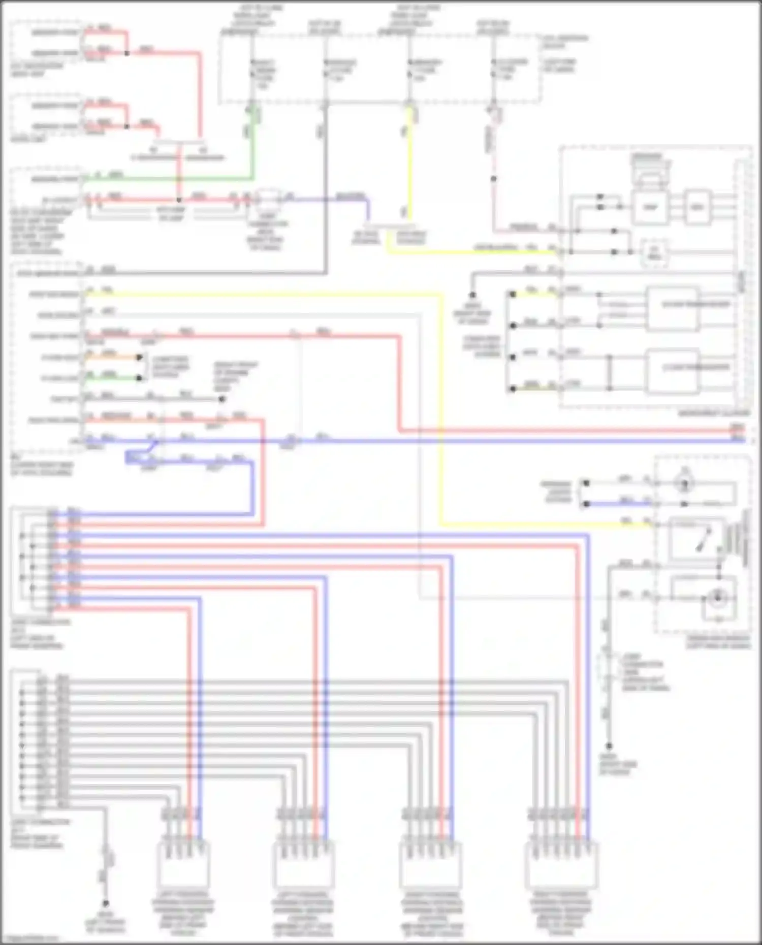Soul Kia III (2019-2024): Parking assistant circuit (1 of 2)