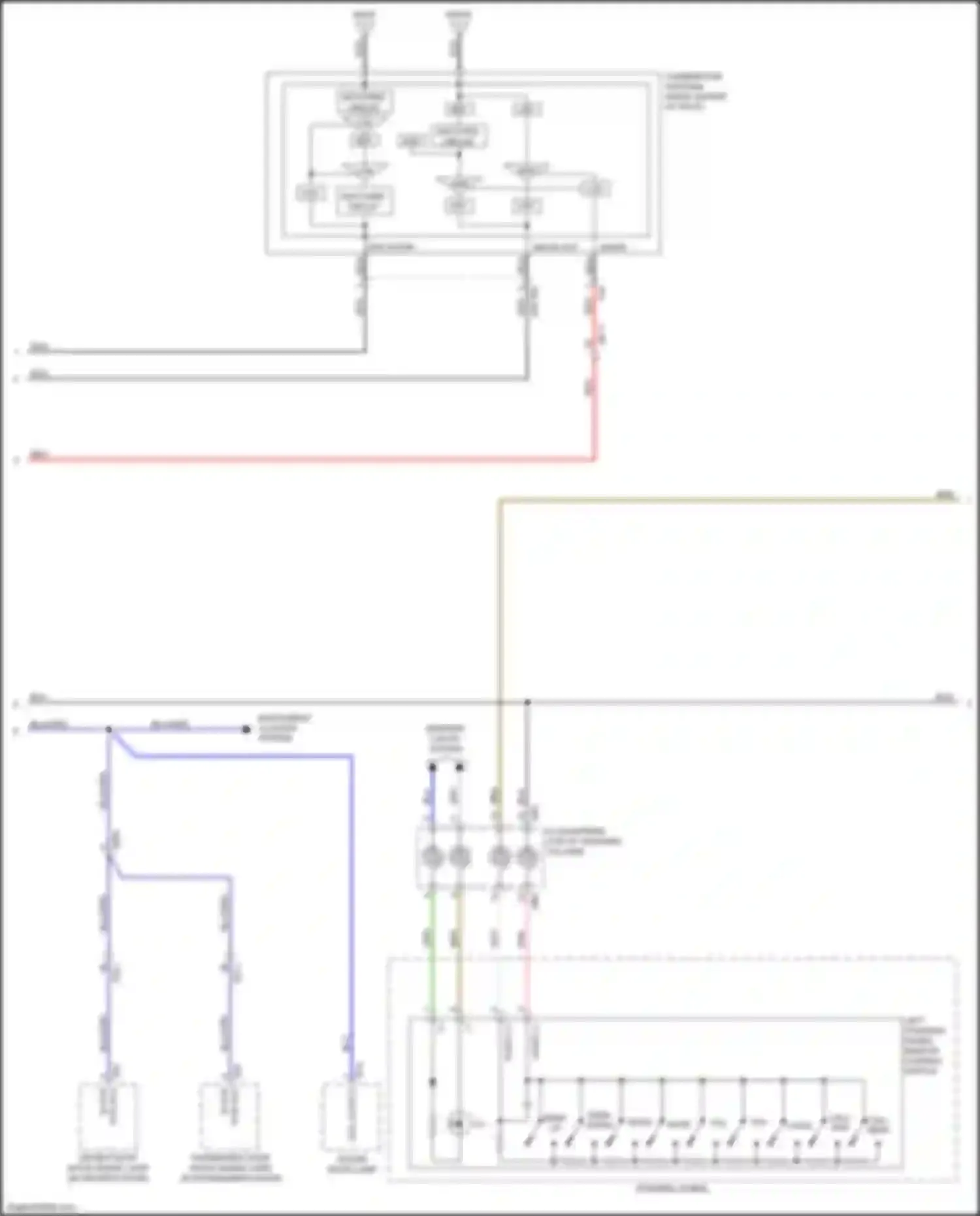 Soul Kia III (2019-2024): Radio circuit, w/o amplifier w/ idle stop/go (2 of 3)